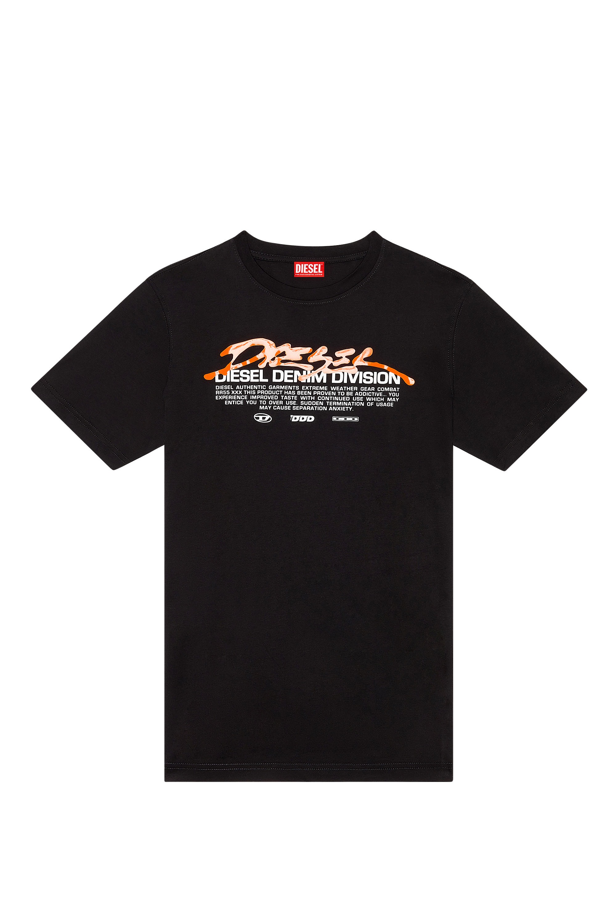 Diesel - T-JUST-L3, Black - Image 3