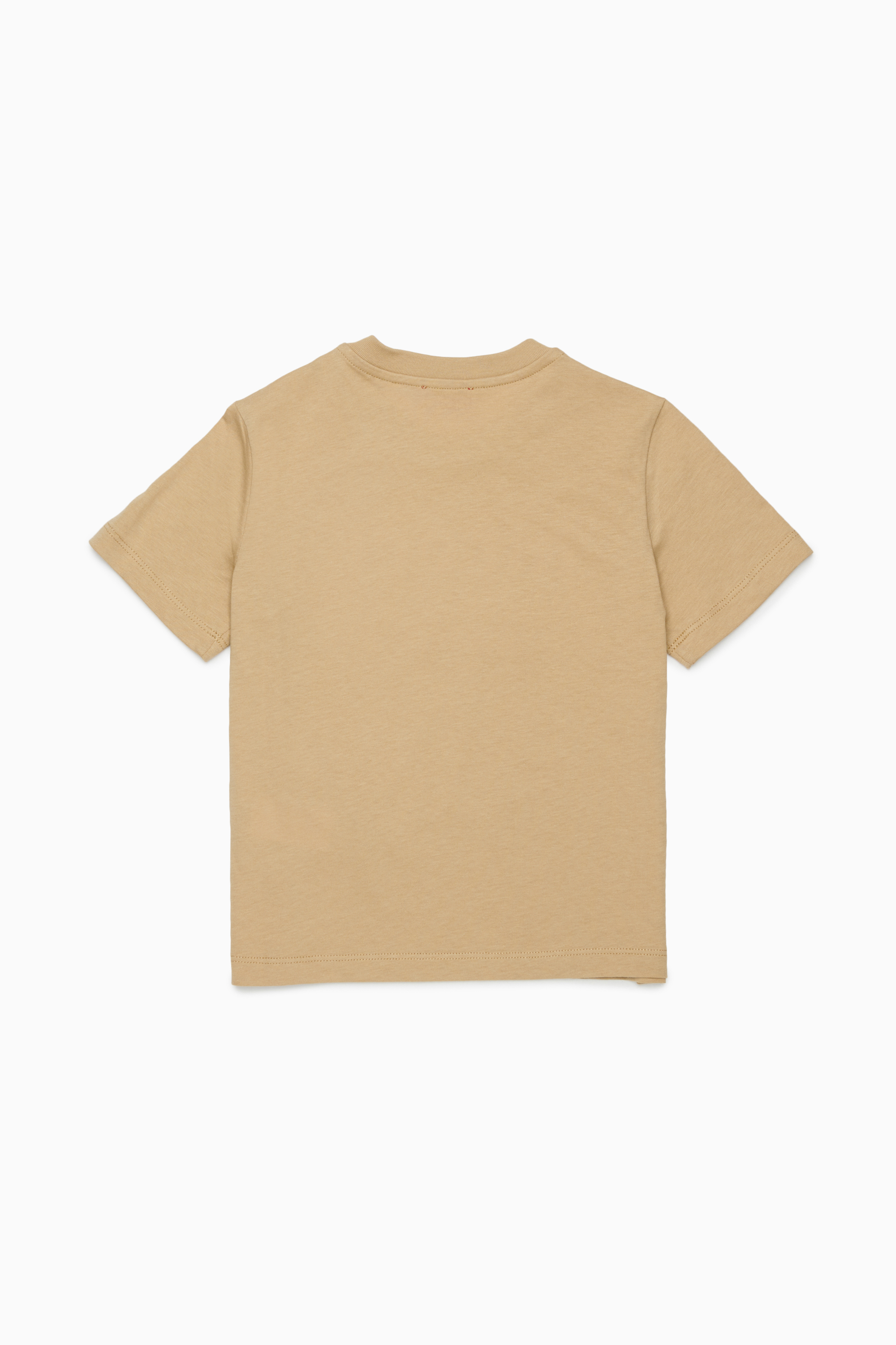 Diesel - TPALLY, Woman's Cotton T-shirt with sequin logo in Brown - 2