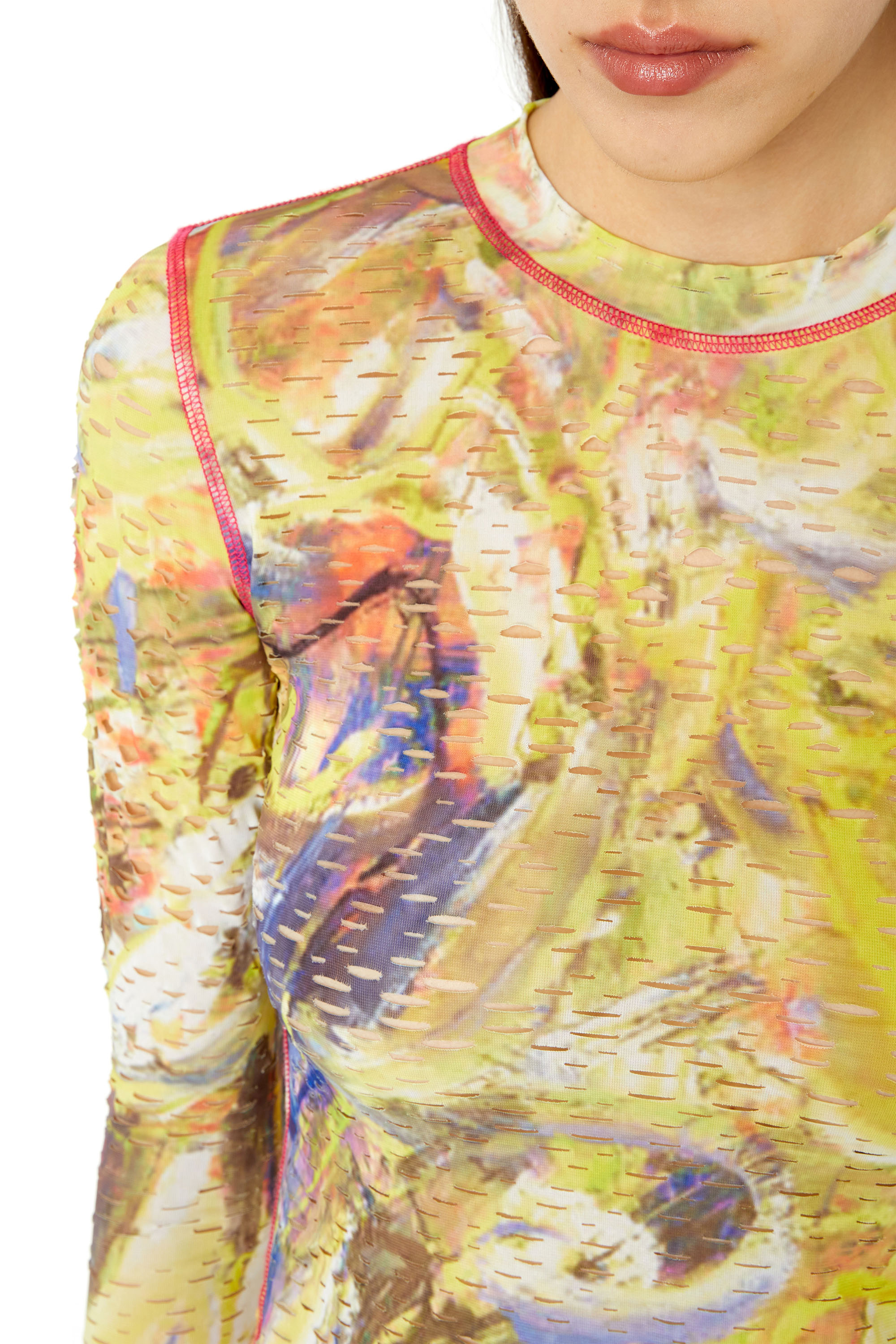 Diesel - T-CLADDY, White/Yellow - Image 5