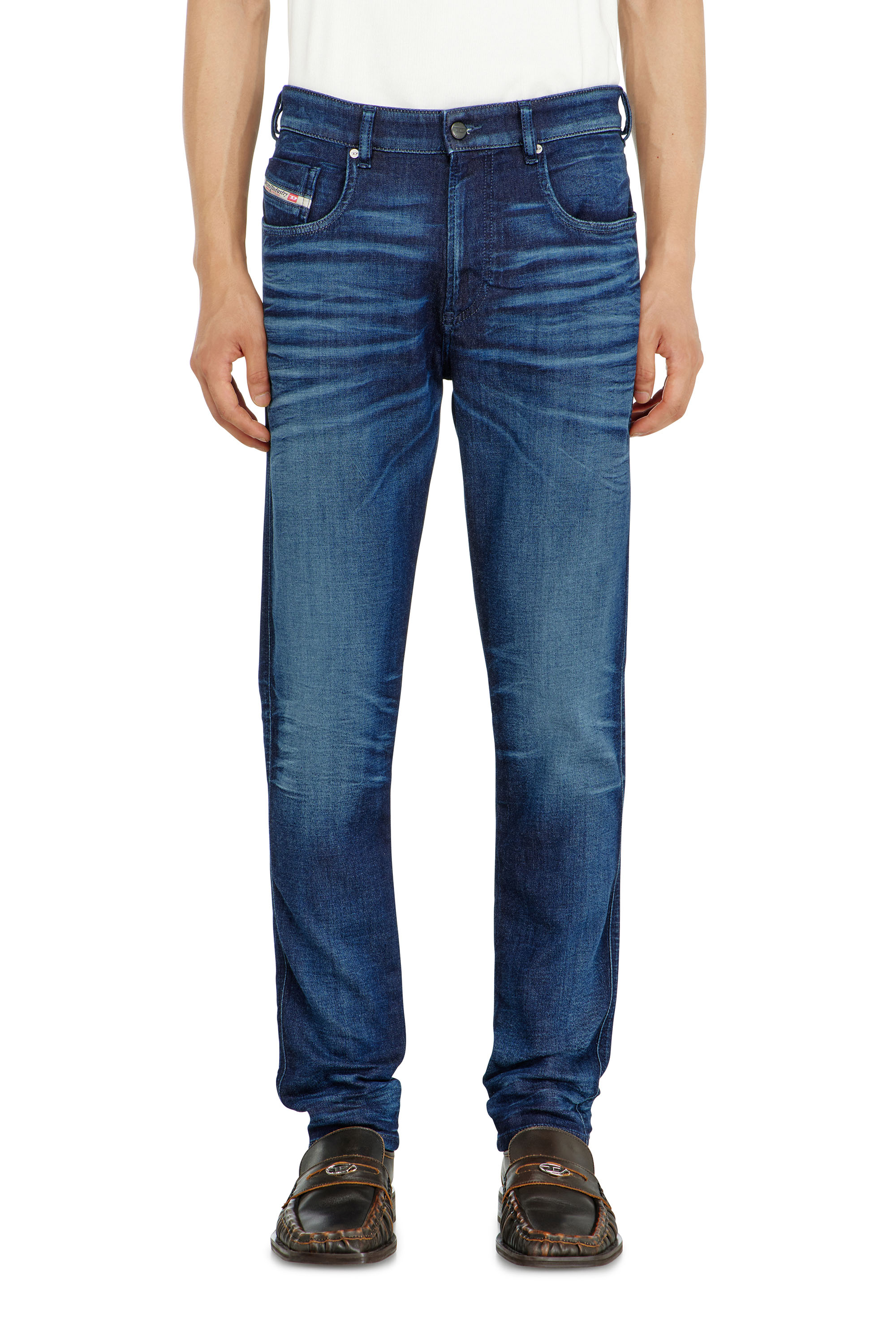 Diesel - Man's Slim 2062 D-Strukt Joggjeans&reg; 068WJ, Dark Blue - 2