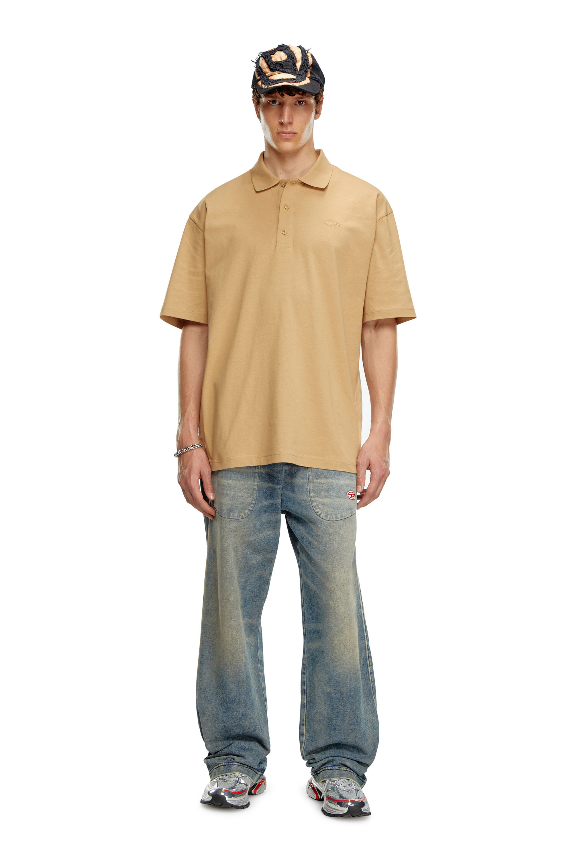 Diesel - T-VORT-MEGOVAL-D, Light Brown - Image 3