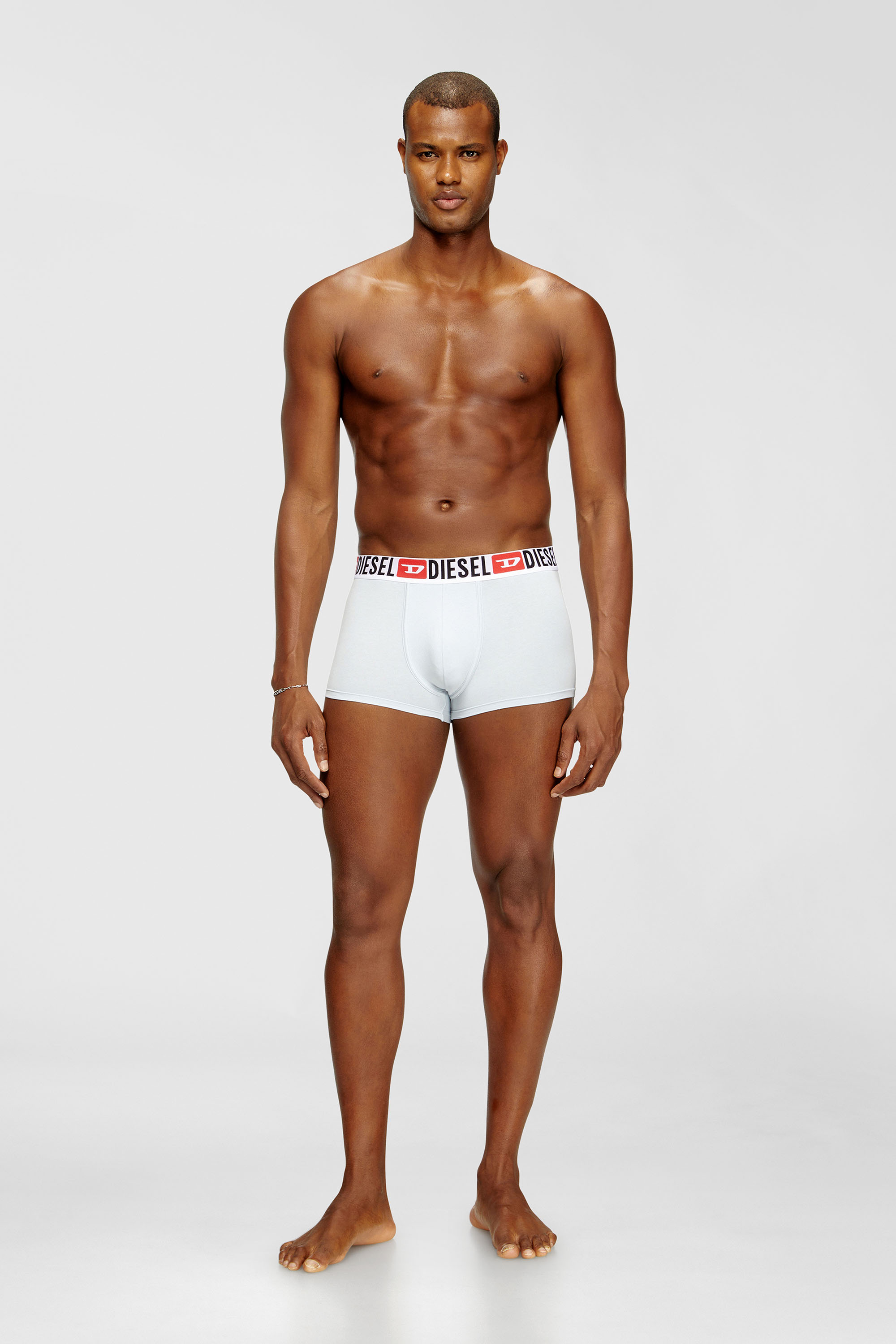 Three-pack of all-over logo waist boxers