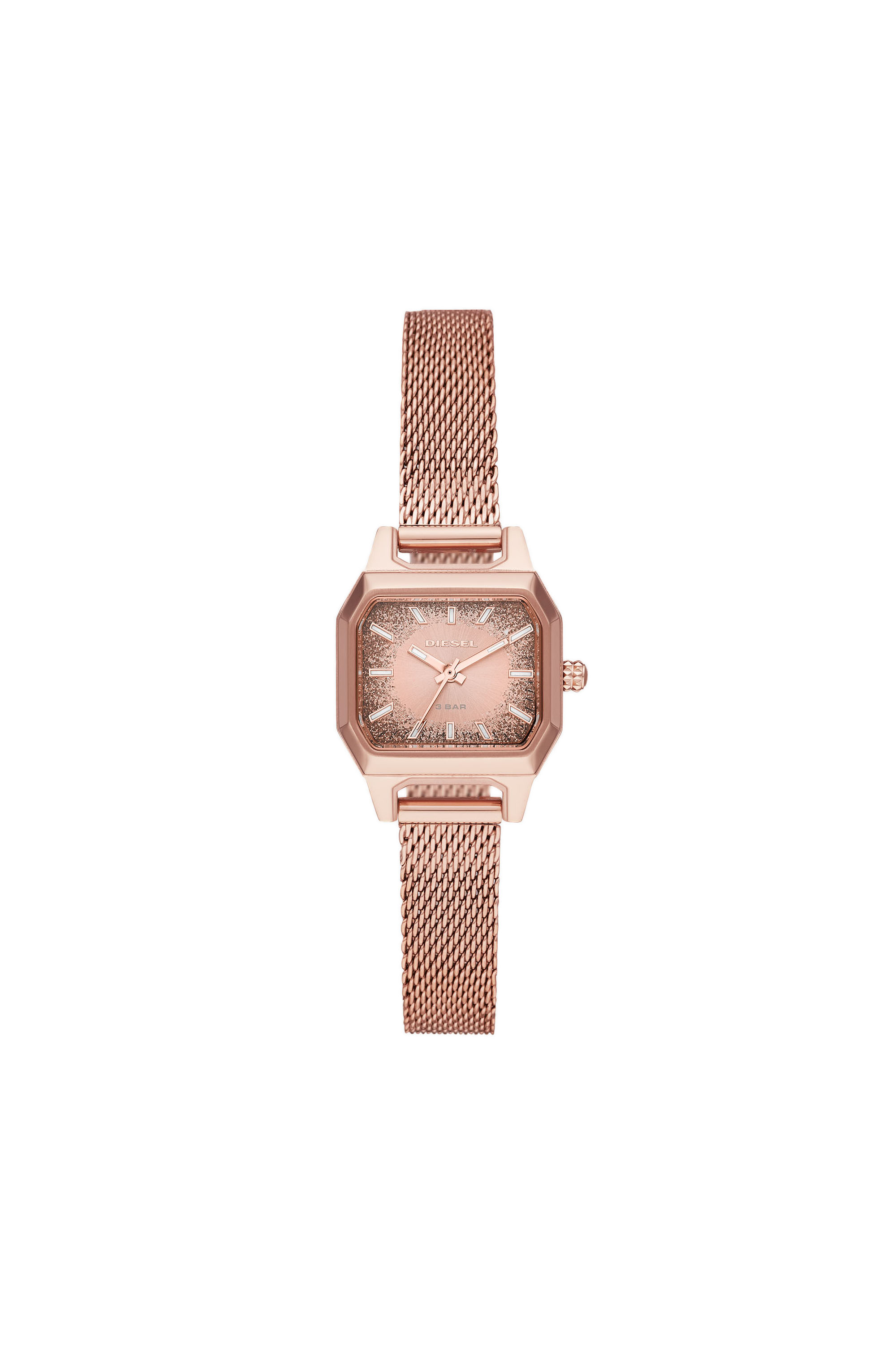 送/関税込み★DIESEL ディーゼル Callie DZ5593 レディース時計 DZ5593 Woman: Callie three-hand rose gold-tone watch | Diesel