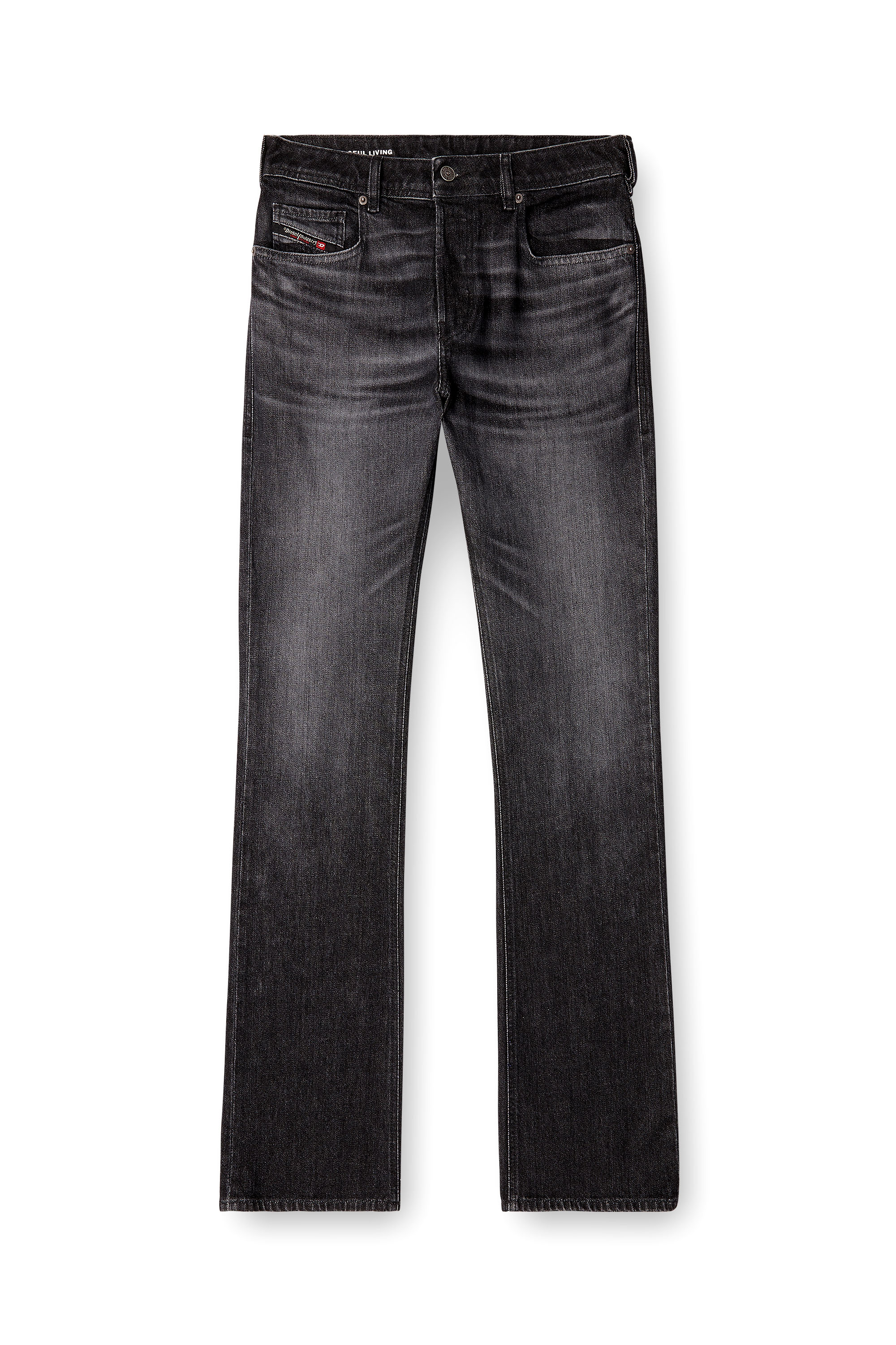 Diesel - Man's Bootcut Jeans 2007 Zatiny 09N48, Black/Dark grey - 3