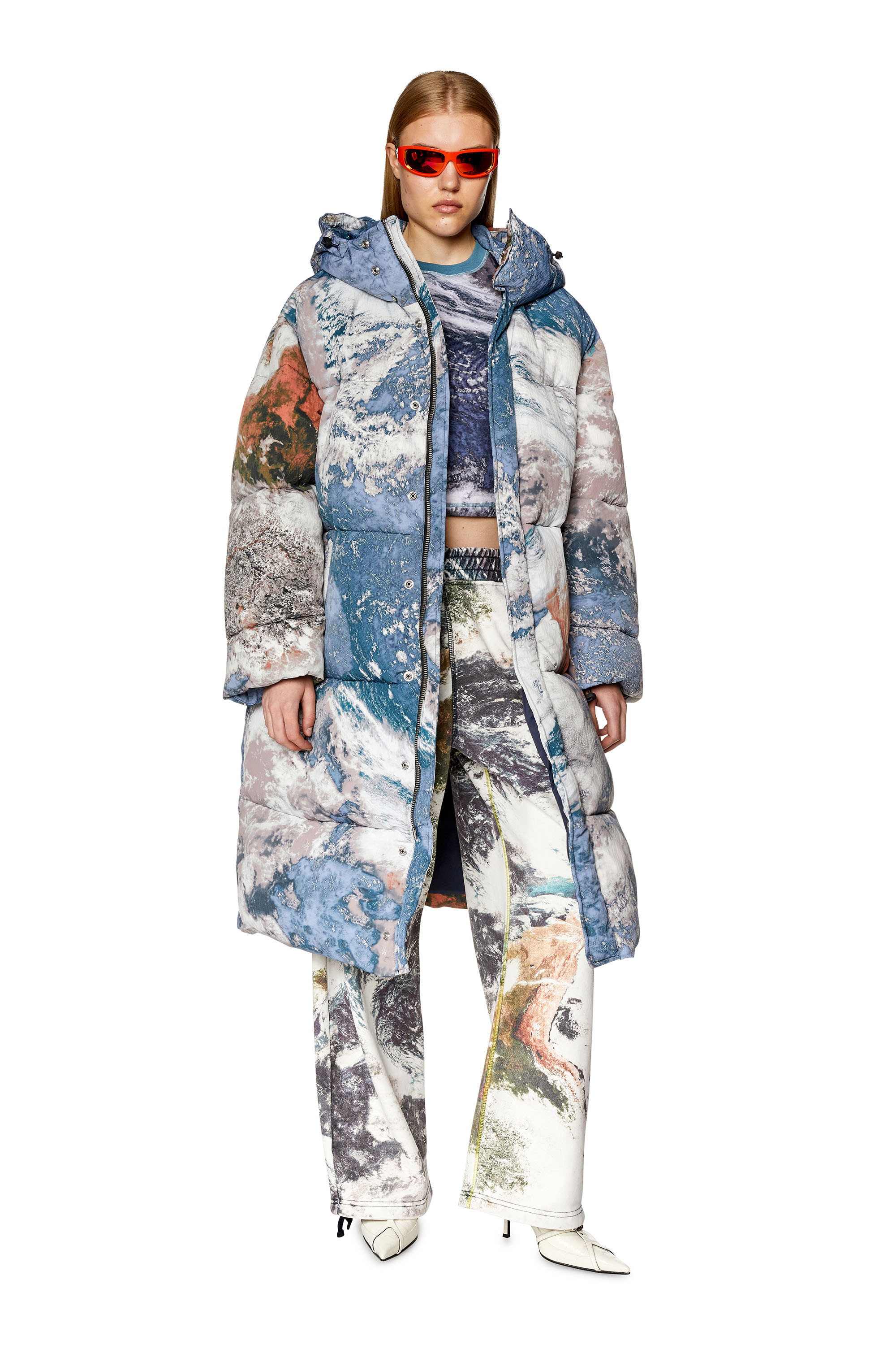 Diesel - W-TAKRY-CMF, Blue/White - Image 1