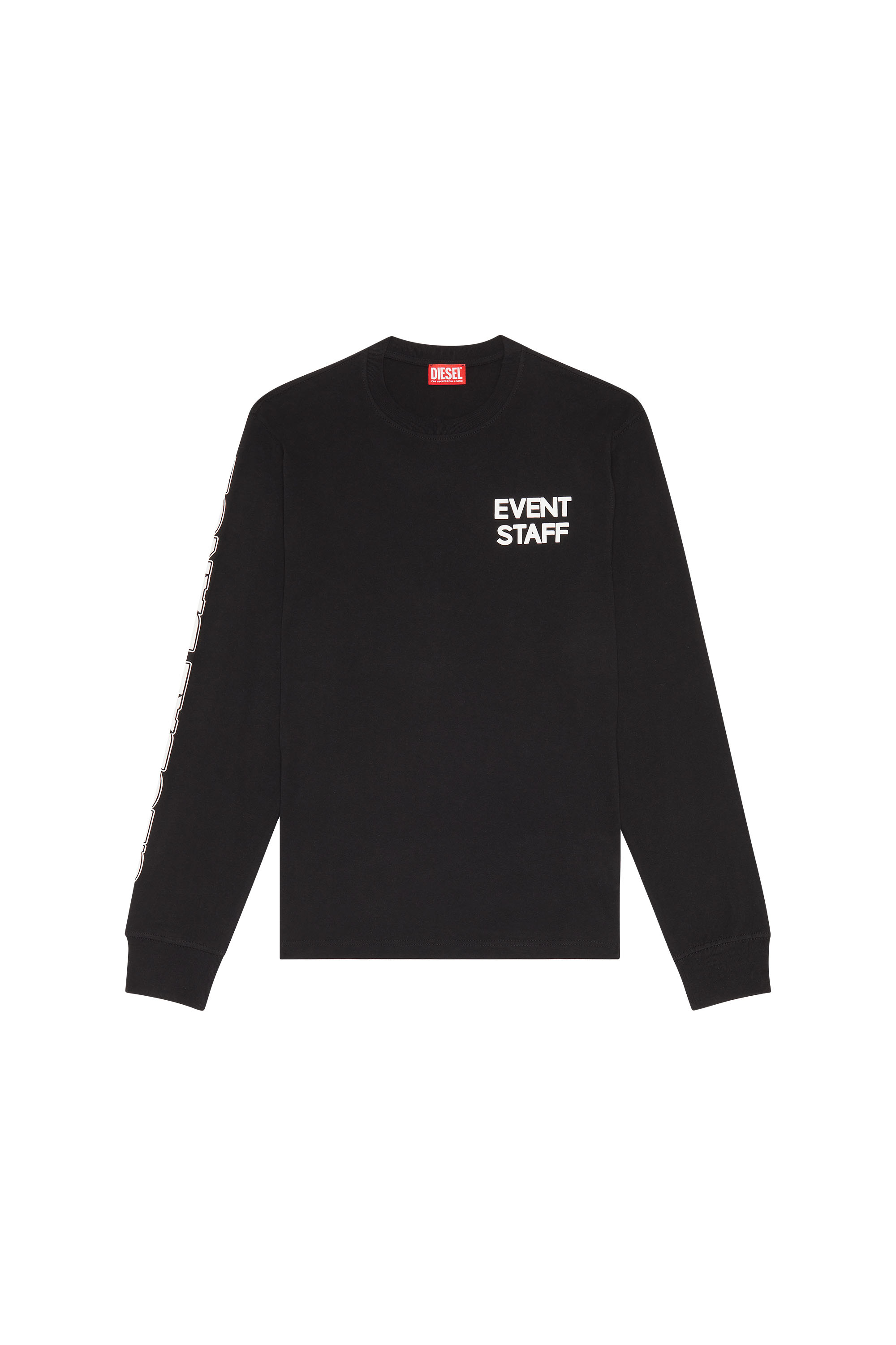Diesel - T-JUST-LS-L3, Black - Image 3