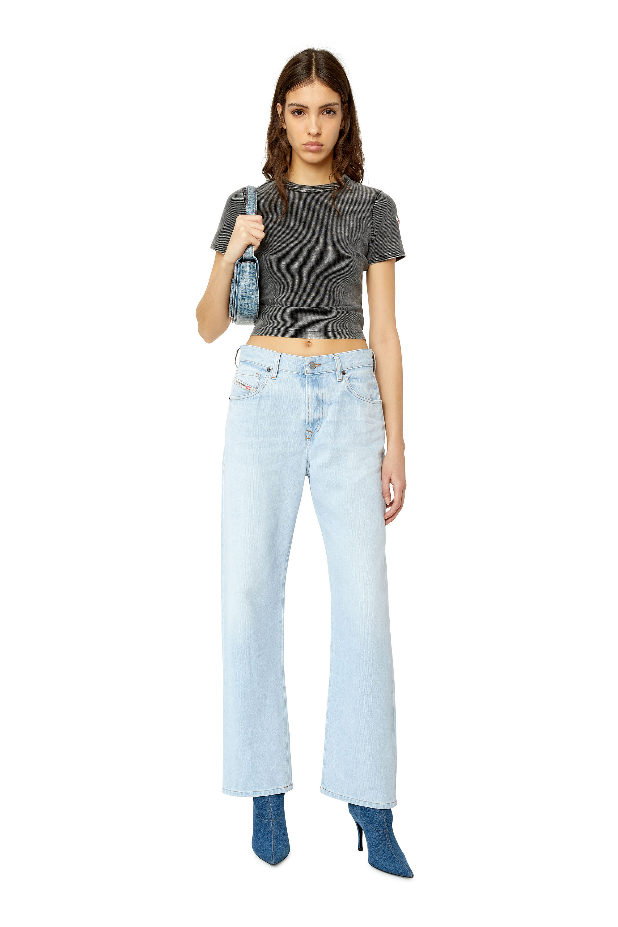 Diesel - 1999 D-Reggy 007L4 Straight Jeans, Light Blue - Image 4