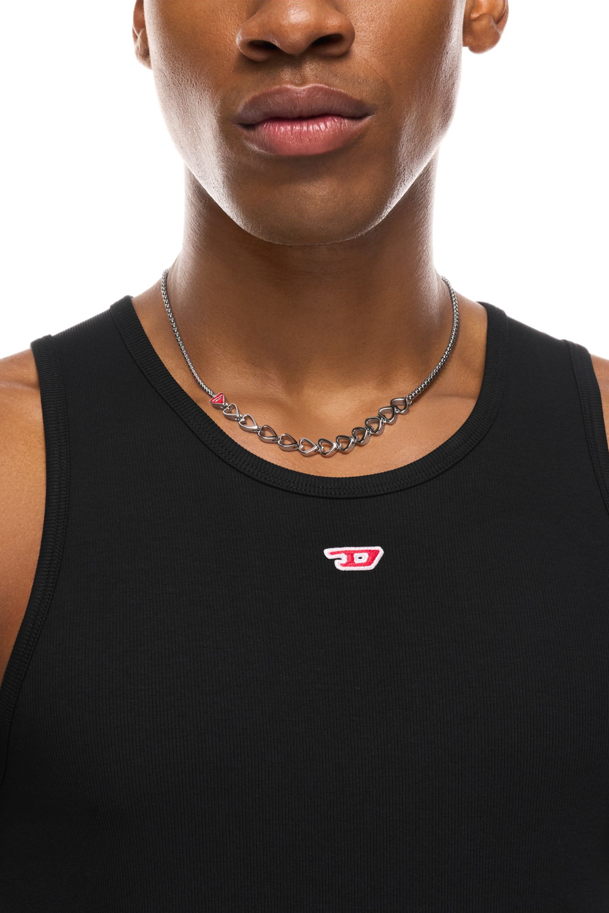 Diesel - DX166640 JEWELLERY, Unisex's Stainless Steel Chain Necklace in Silver - 4