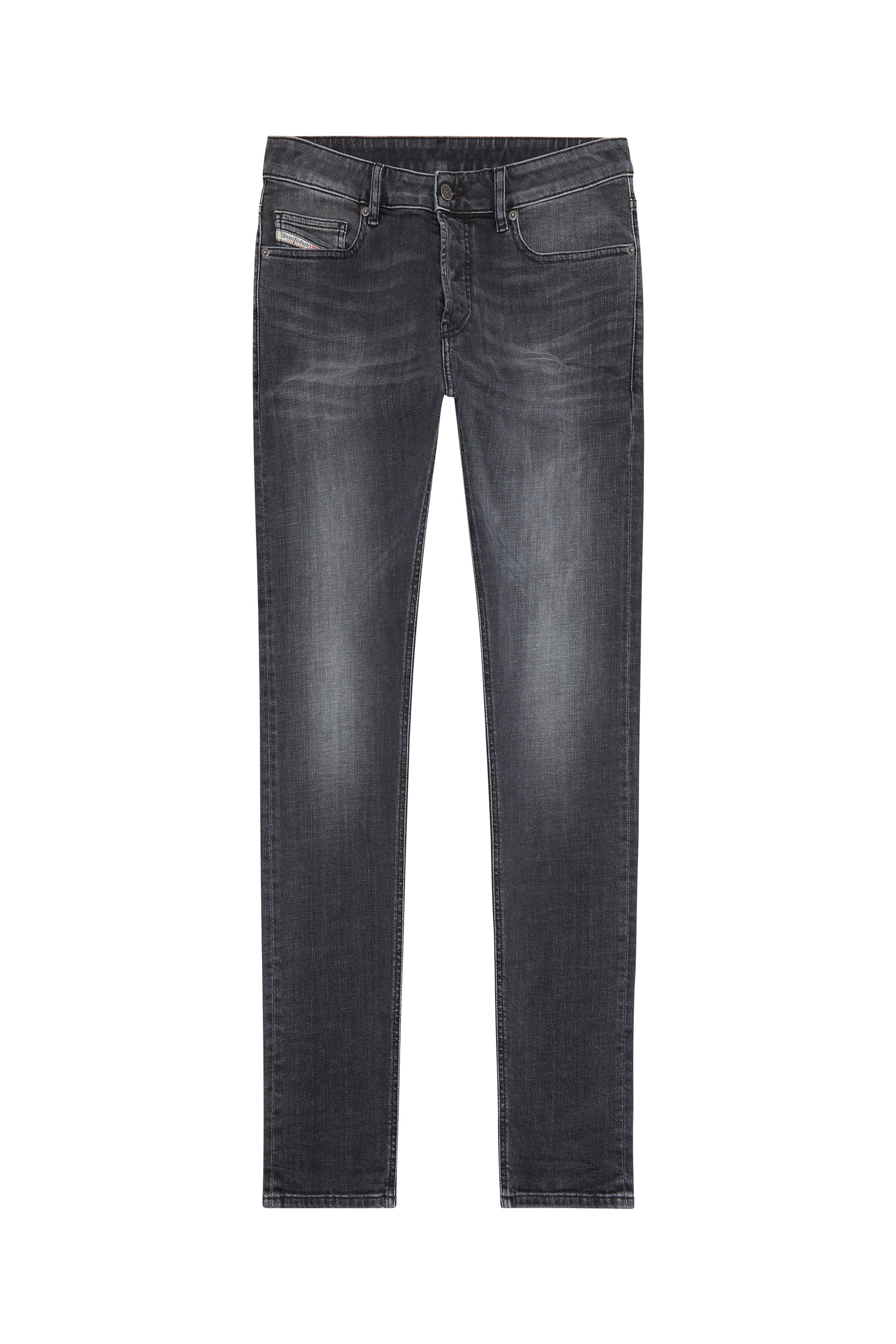 Diesel - Slim Jeans D-Luster 09G82, Black/Dark grey - Image 5
