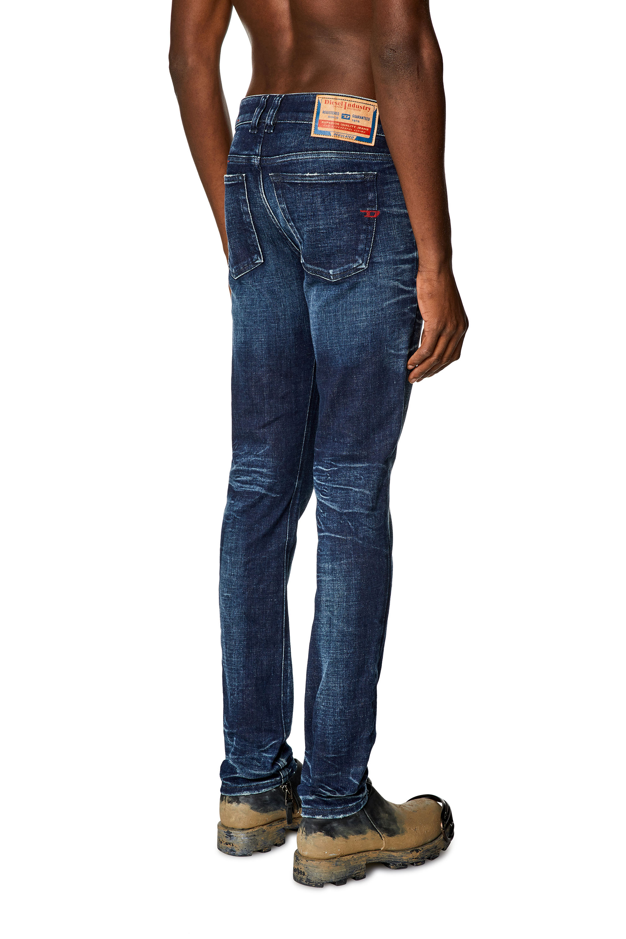 Diesel - Skinny Jeans 1979 Sleenker 09G34, Dark Blue - Image 2