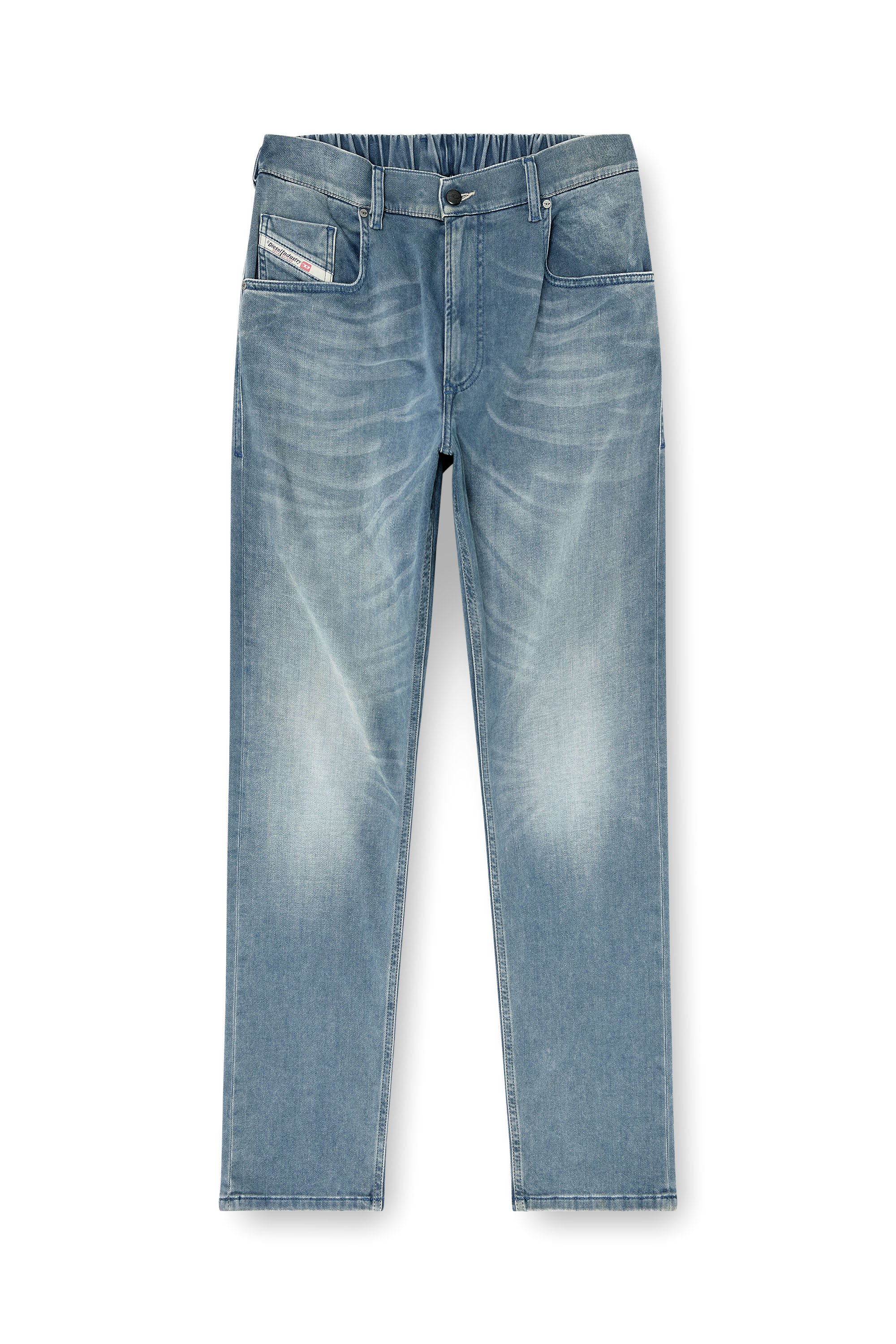Diesel - Man's Regular 2032 D-Krooley-BW Joggjeans&reg; 09P91, Light Blue - 3