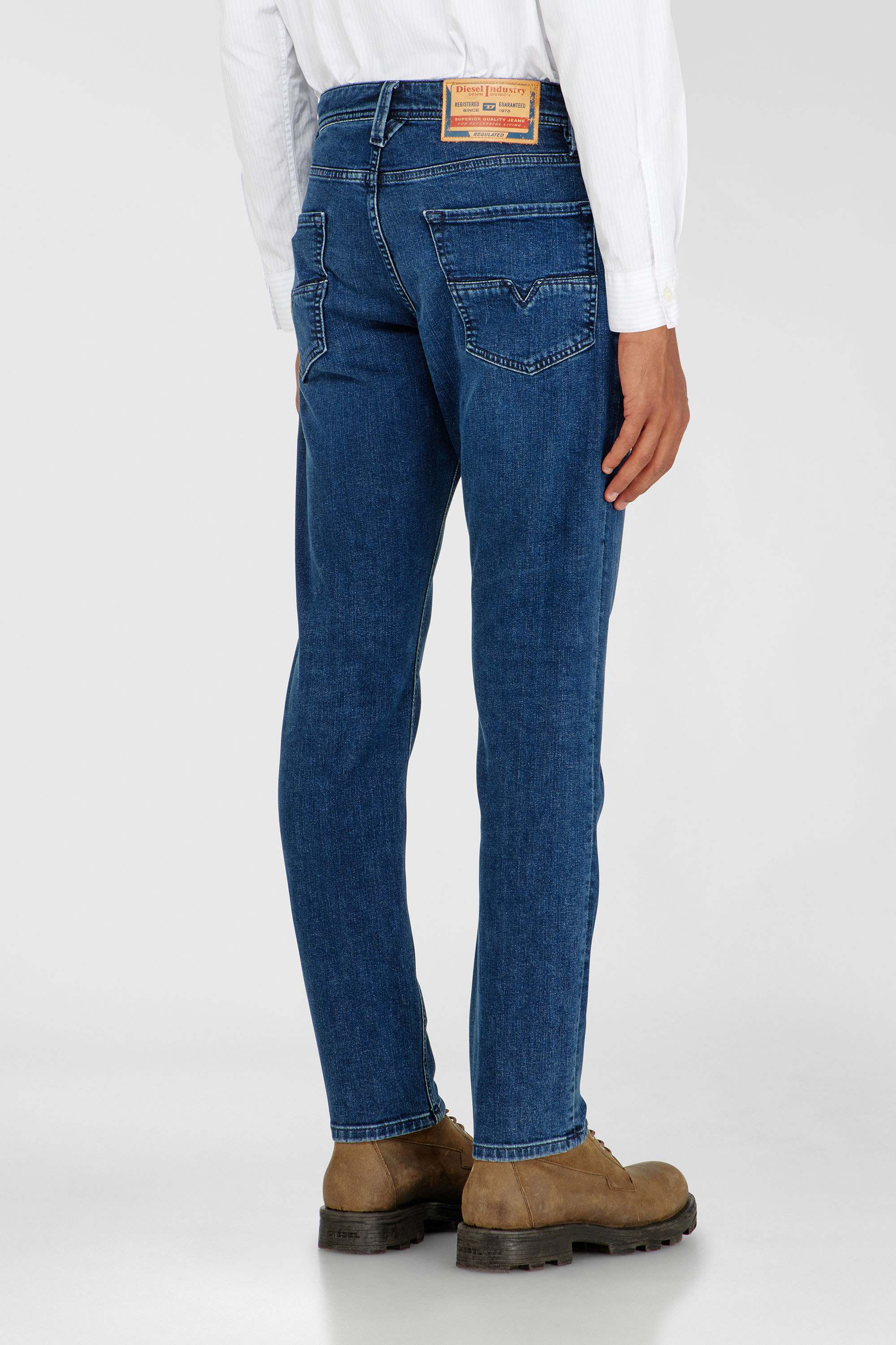 Diesel - Man's Regular Jeans 1986 Larkee-Beex 0BEDA, Dark Blue - 5