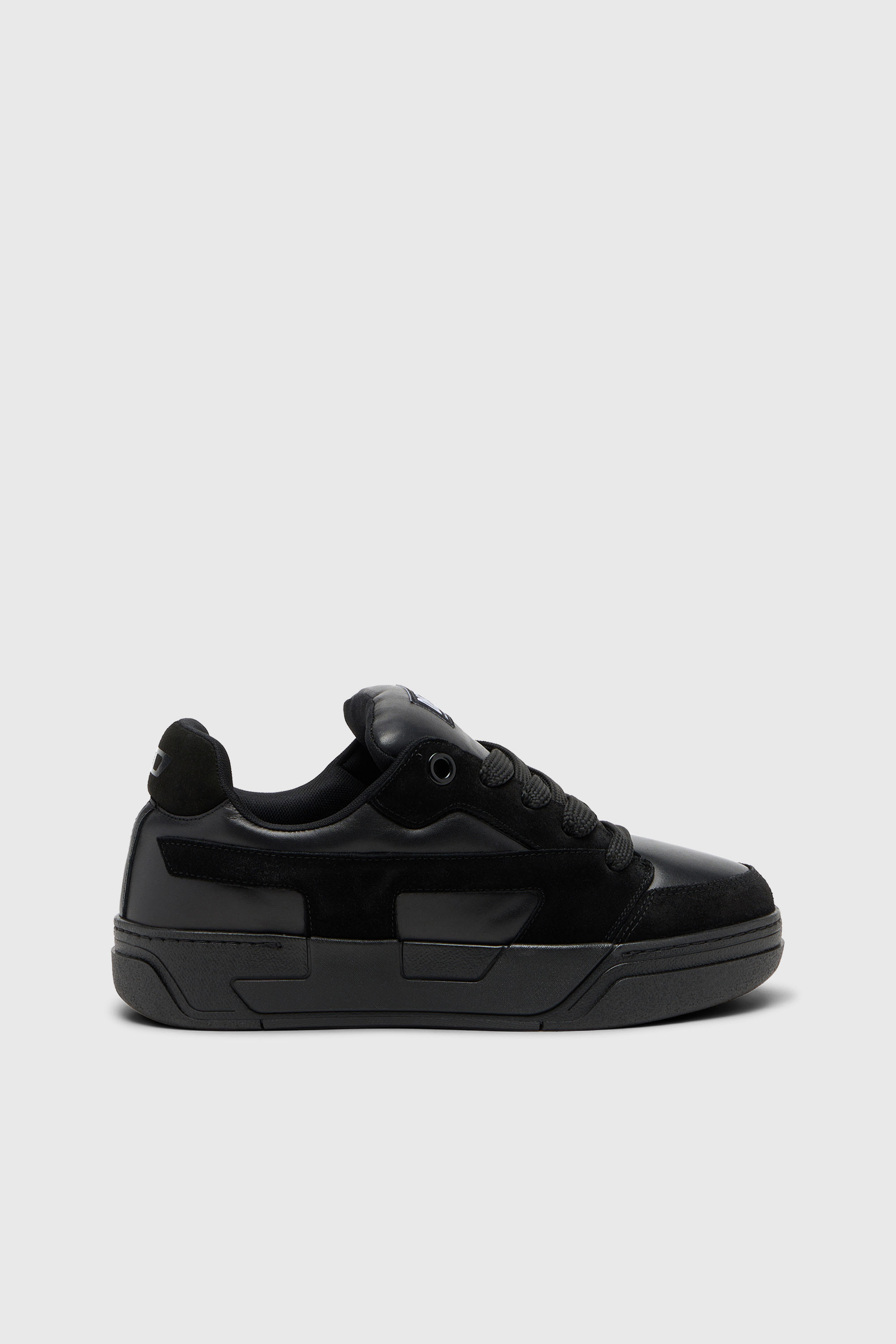 D-Ollie-Monochrome sneakers in suede and leather