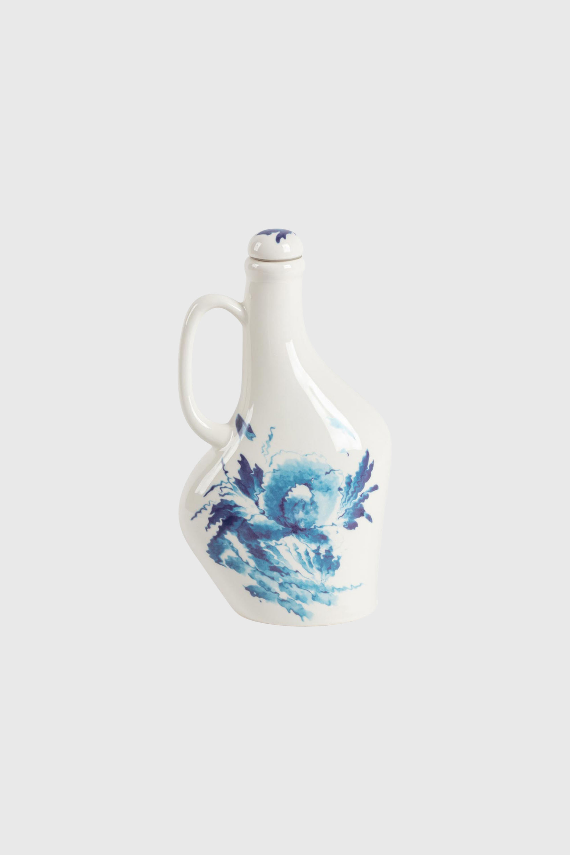 Diesel - 11286 PORCELAIN BOTTLE FOR SEASONING "CL, Unisex's Porcelain bottle for seasoning in White/Blue - 3