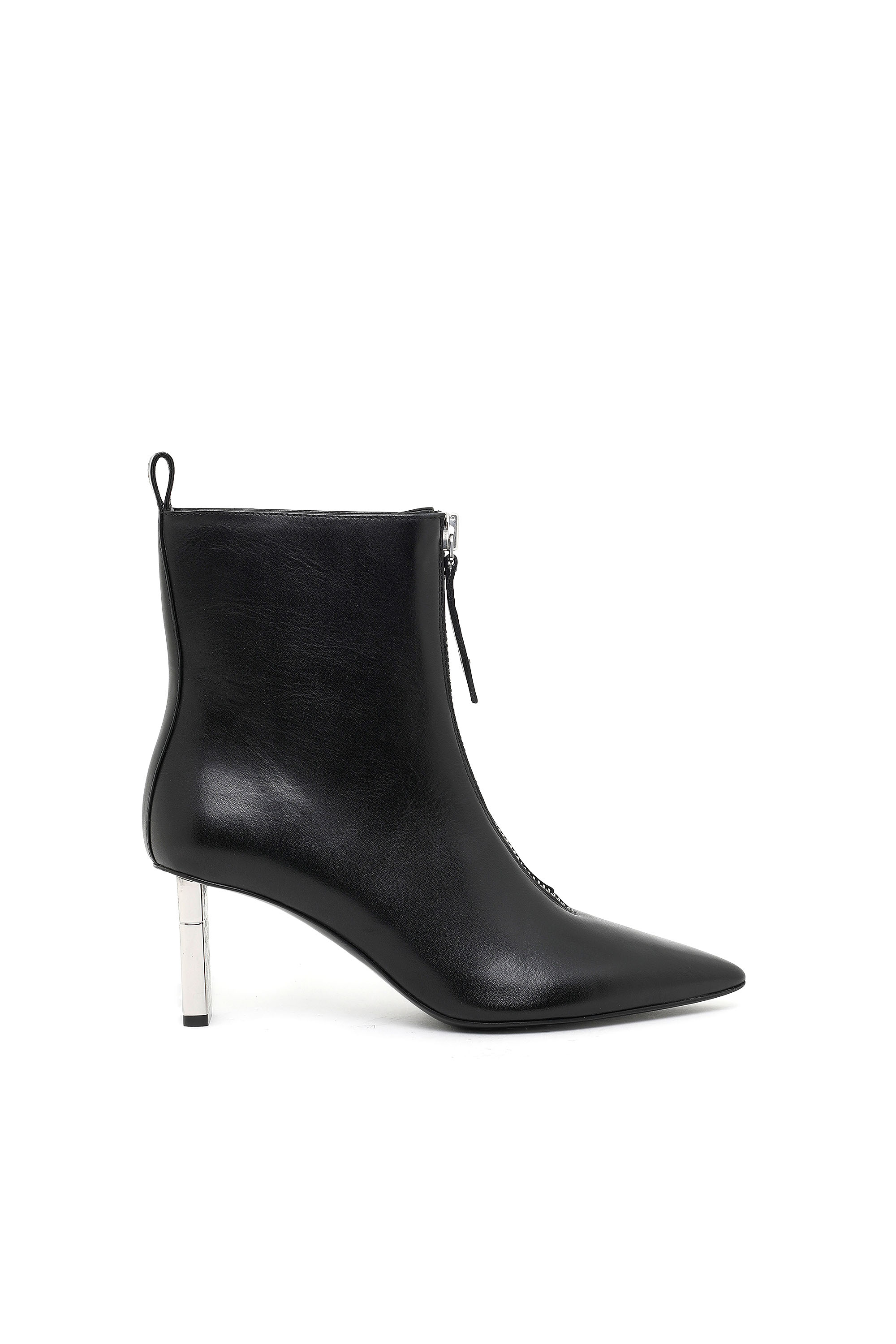 D-LEZIPPO MAB, Black/Silver - Ankle Boots