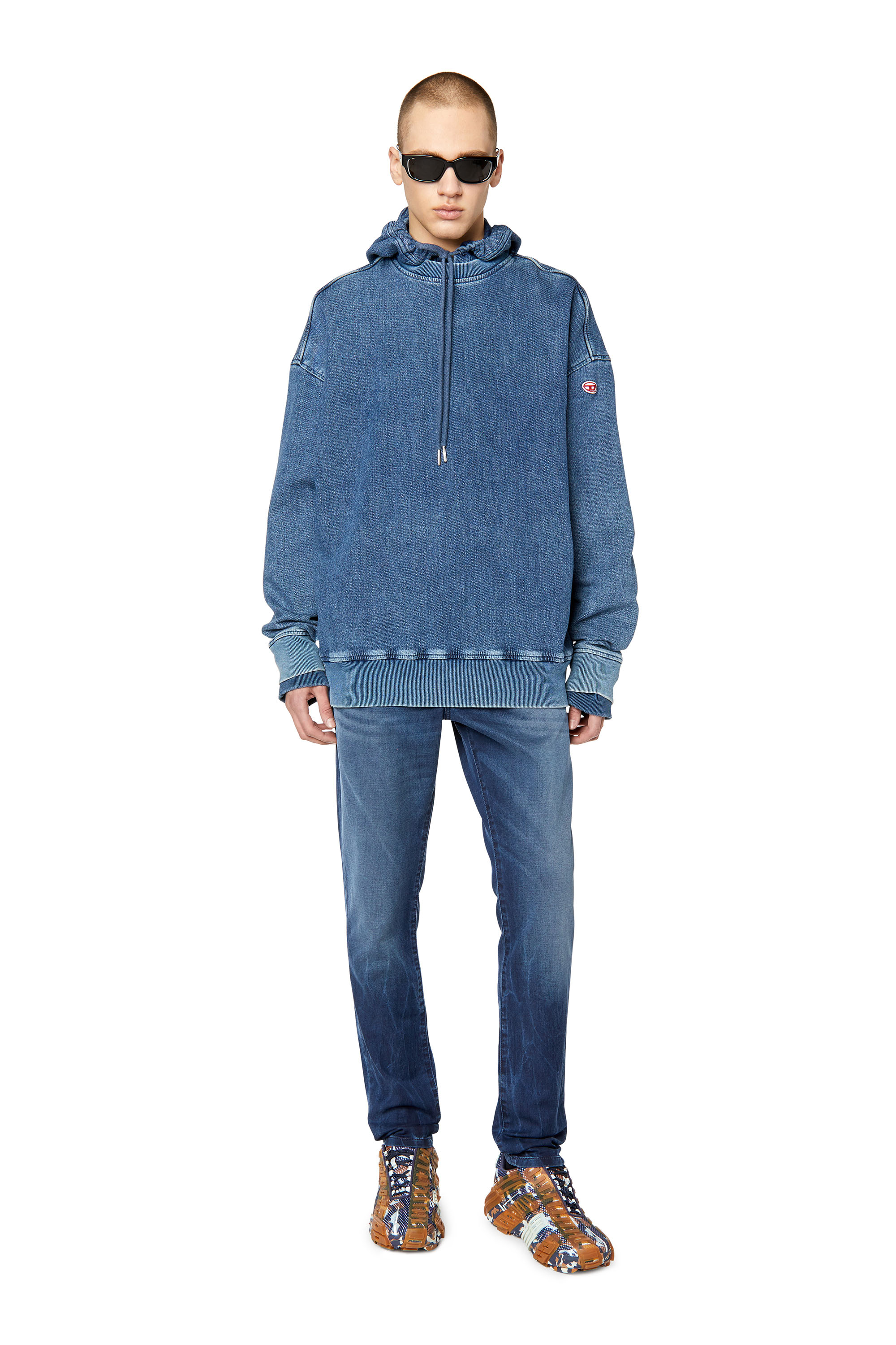 Diesel - D-Strukt JoggJeans® 068DV Slim, Dark Blue - Image 4
