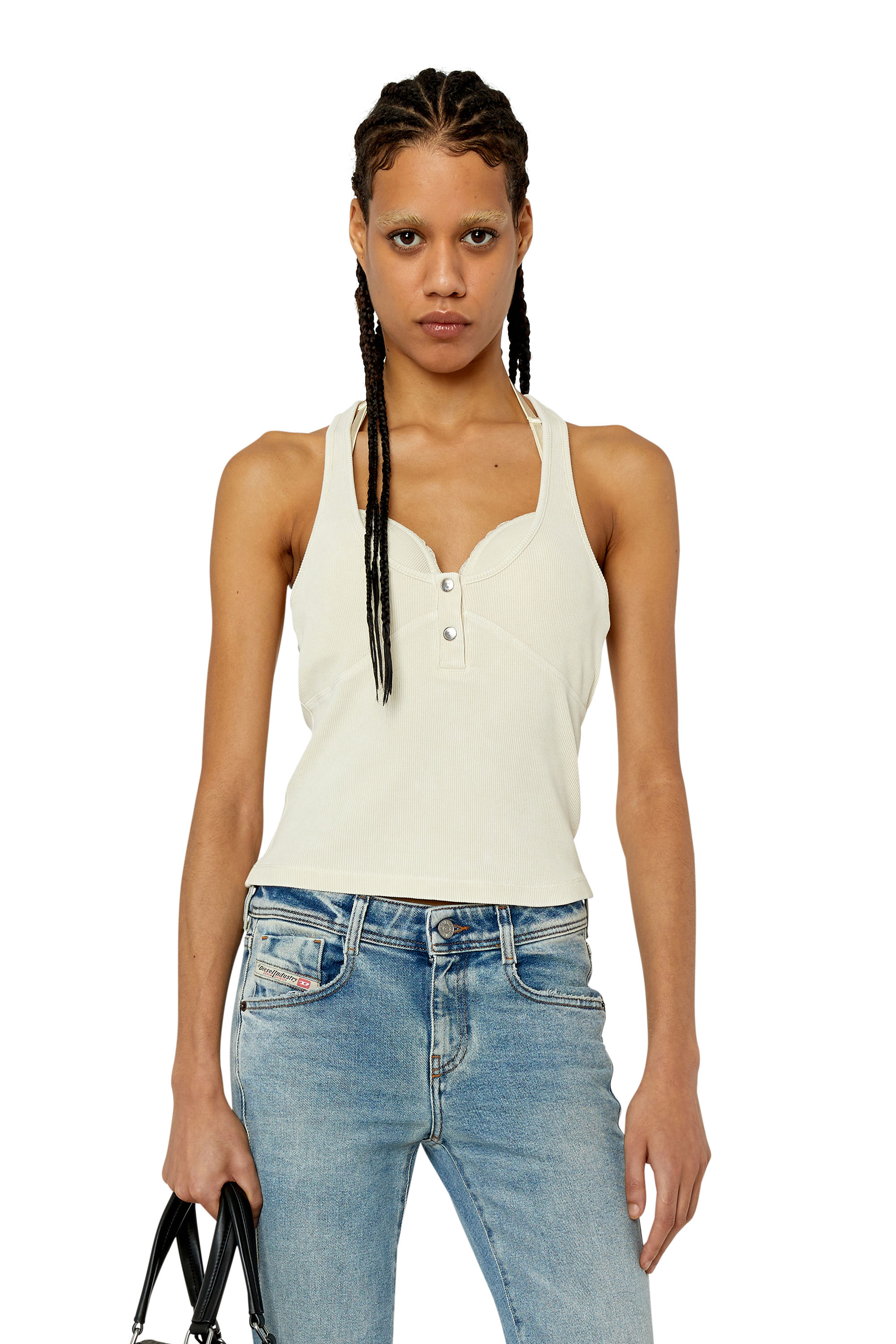 Diesel - T-ANIELLE, White - Image 1