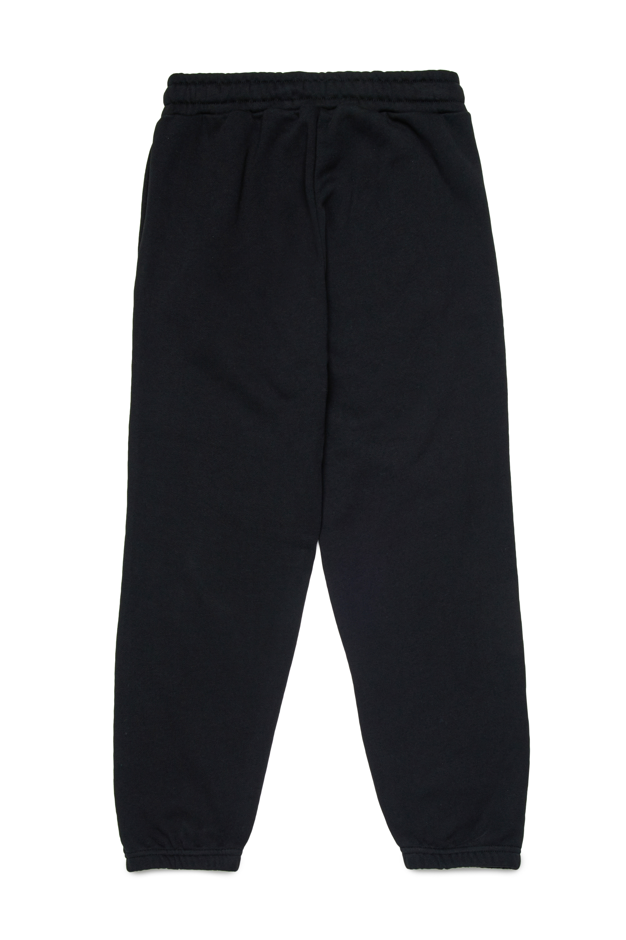 Diesel - POSTIV, Man's Cotton pants with logo in Black - 2