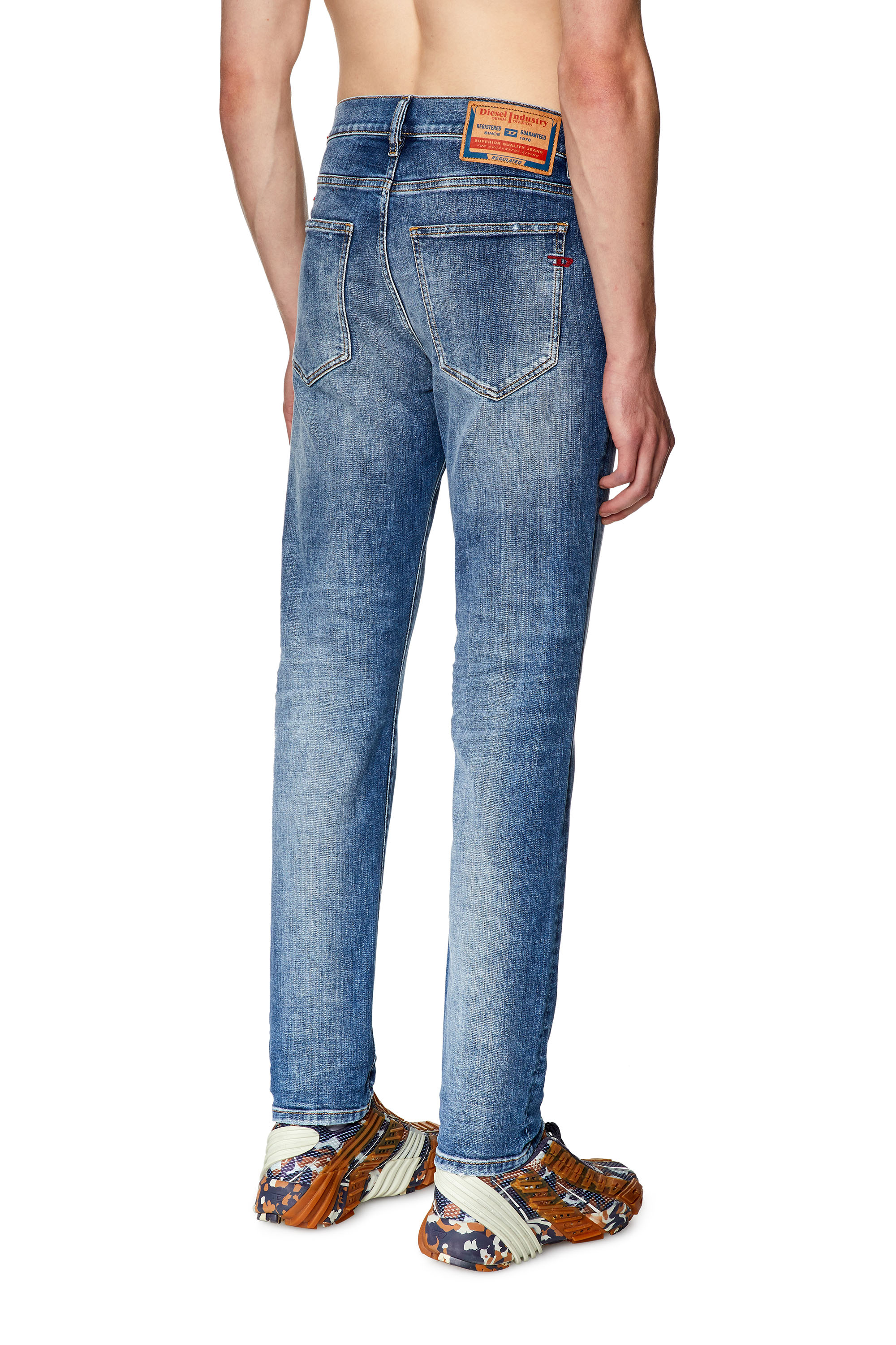 Diesel - Slim Jeans 2019 D-Strukt 09G32, Medium blue - Image 3