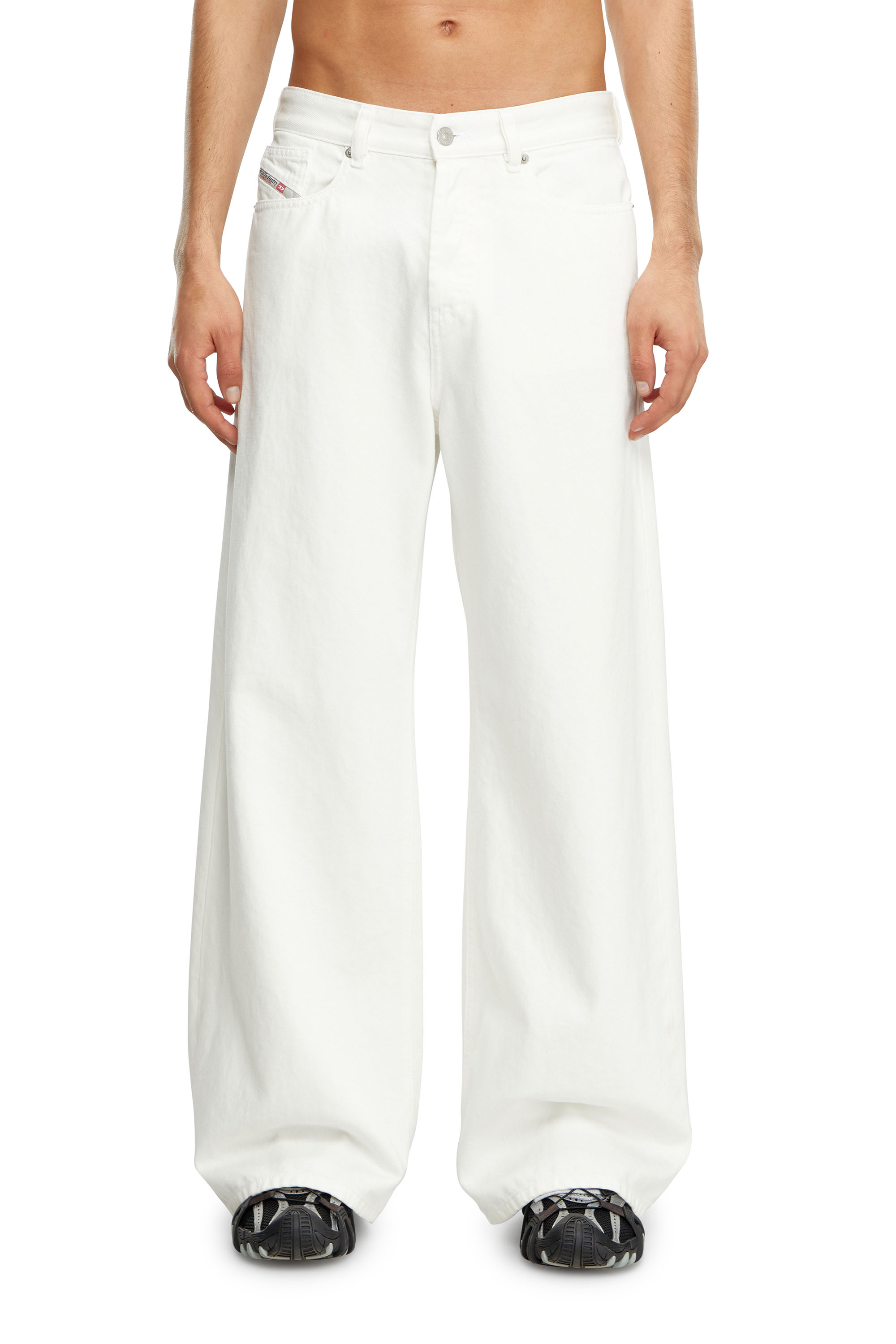 Relaxed Jeans 1996 D-Sire 09I41, White Diesel - Woman's Relaxed Jeans 1996 D-Sire 09I41, White - 6
