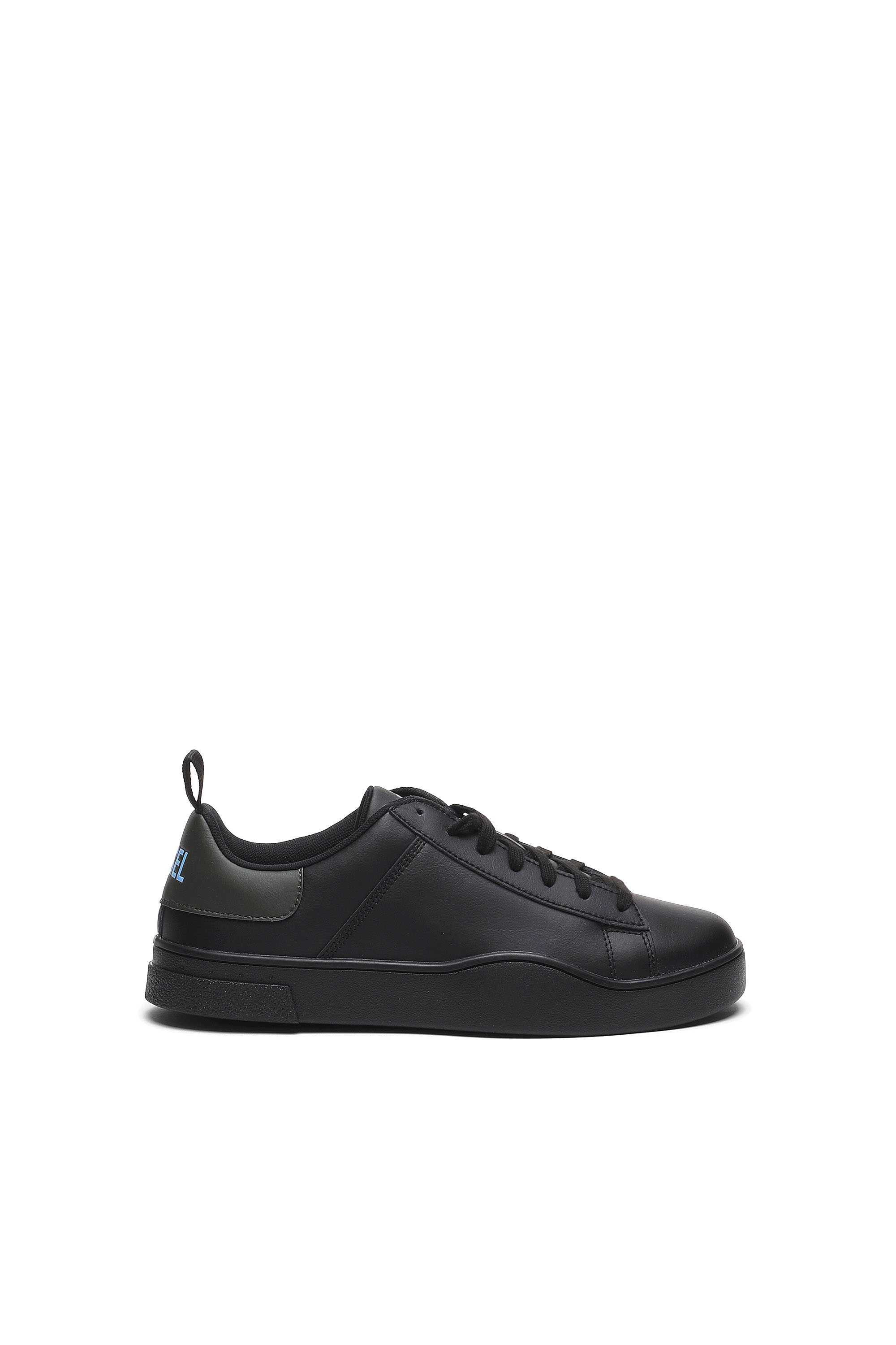 S-CLEVER LOW LACE, Black/Green - Sneakers