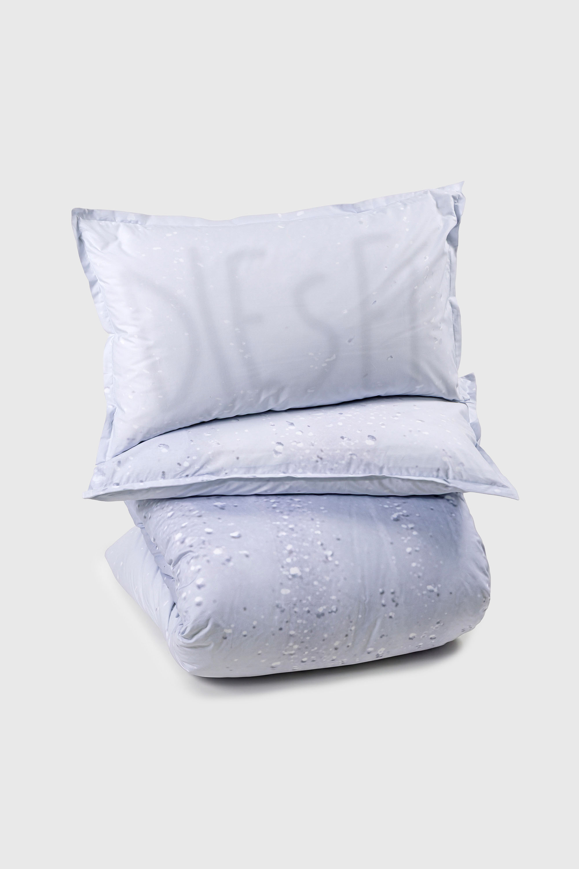 Diesel - 1018097  WET PERCALE DUVET COVER SET, Unisex's Percale duvet cover set for queen size bed in Grey - 2