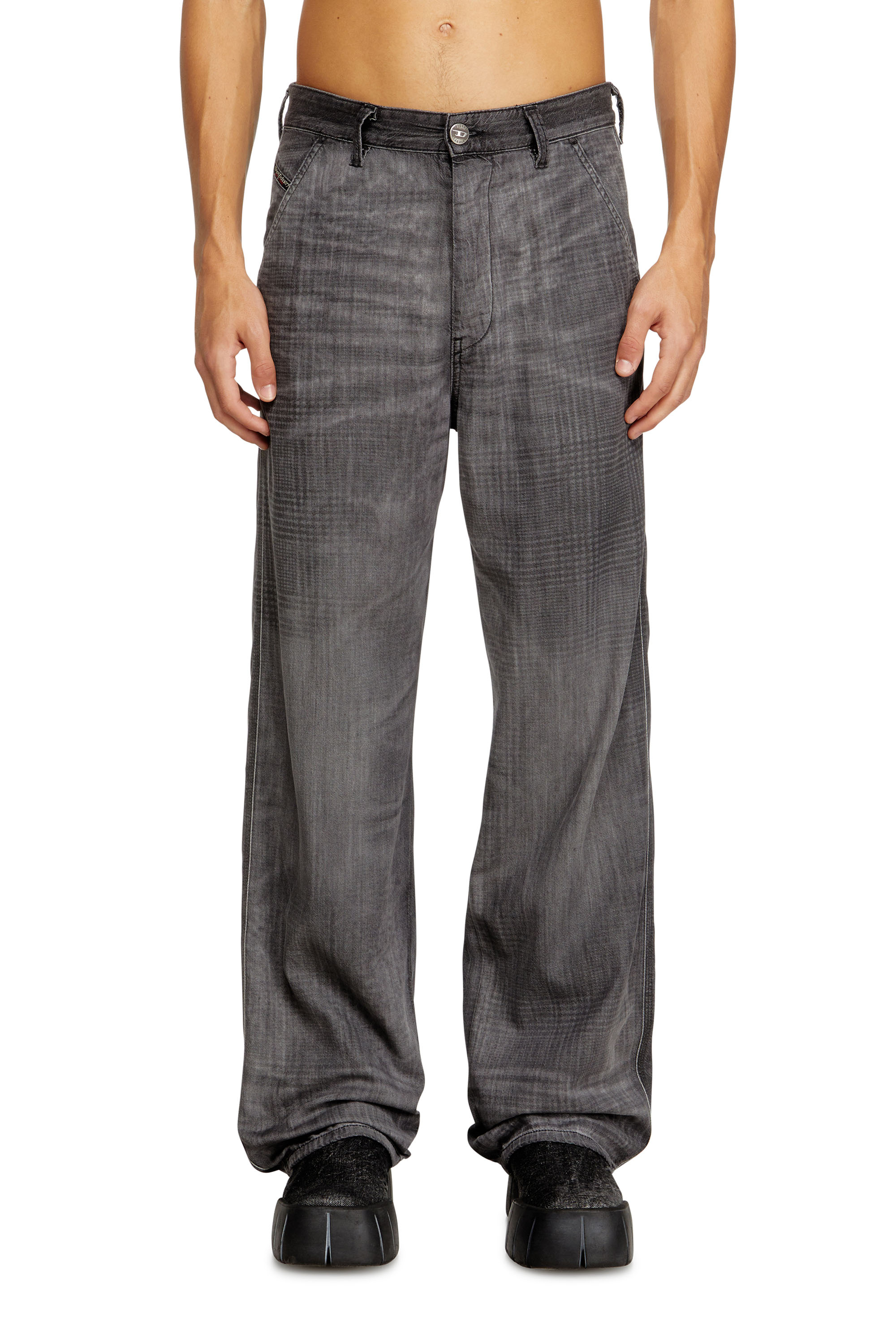 Regular Jeans D-Phant-chino 068UJ, Grey Diesel - Unisex's Regular Jeans D-Phant-chino 068UJ, Grey - 2