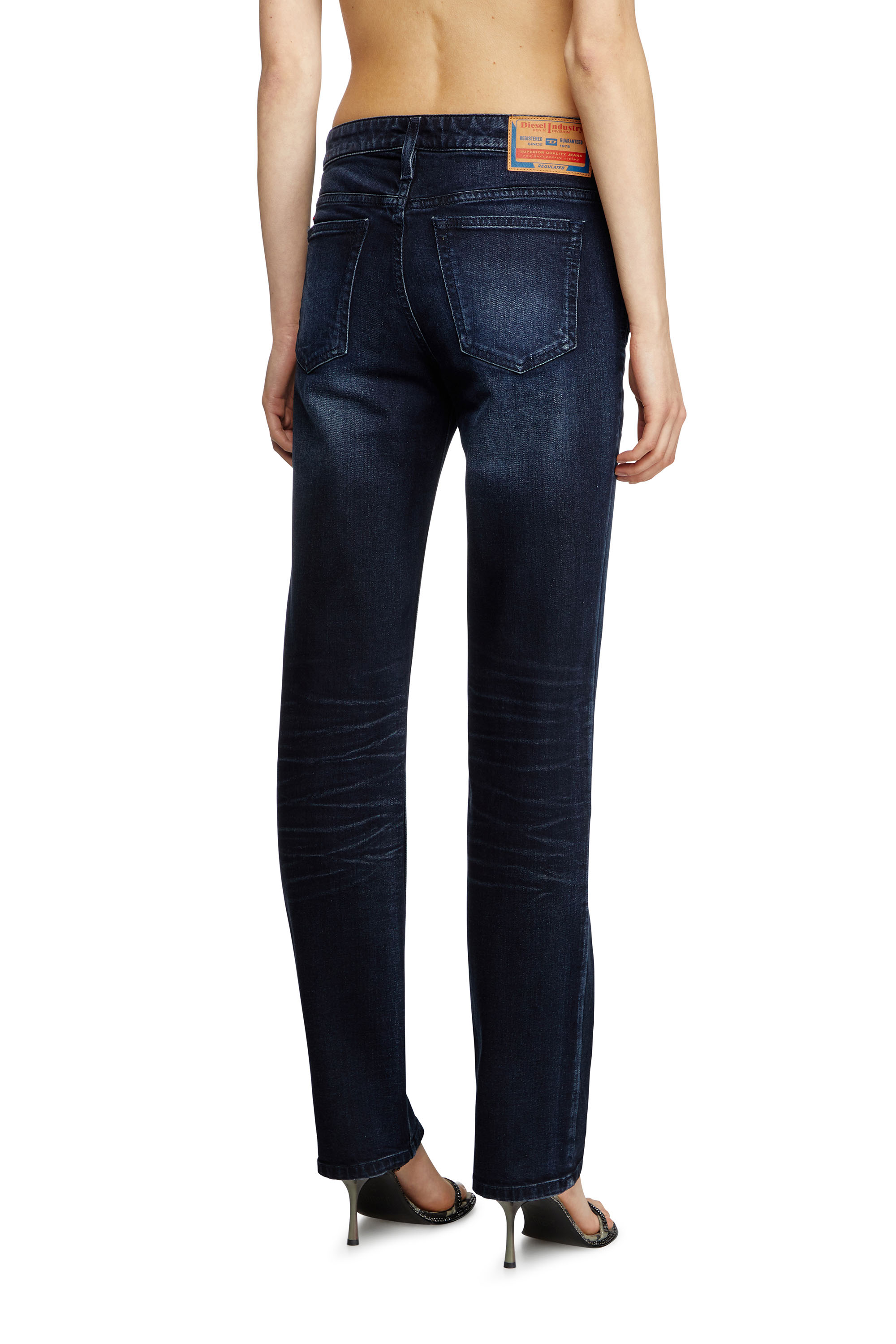 Diesel - Woman's Regular Jeans 1989 D-Mine 0BMBX, Dark Blue - 2