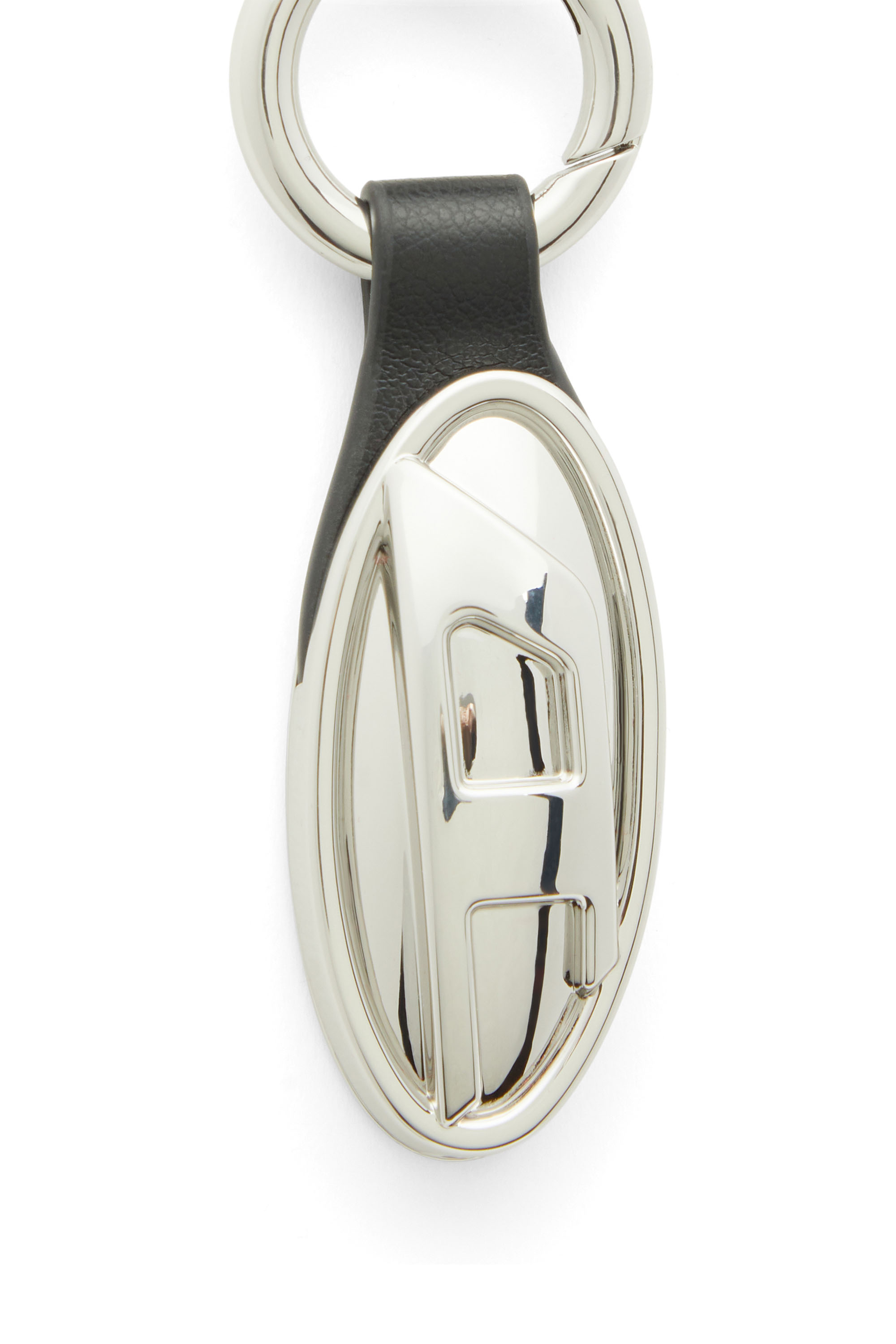 Diesel - GRAB-D 2.0 CHARM, Woman's Metal keyring with oval plaque in null - 3