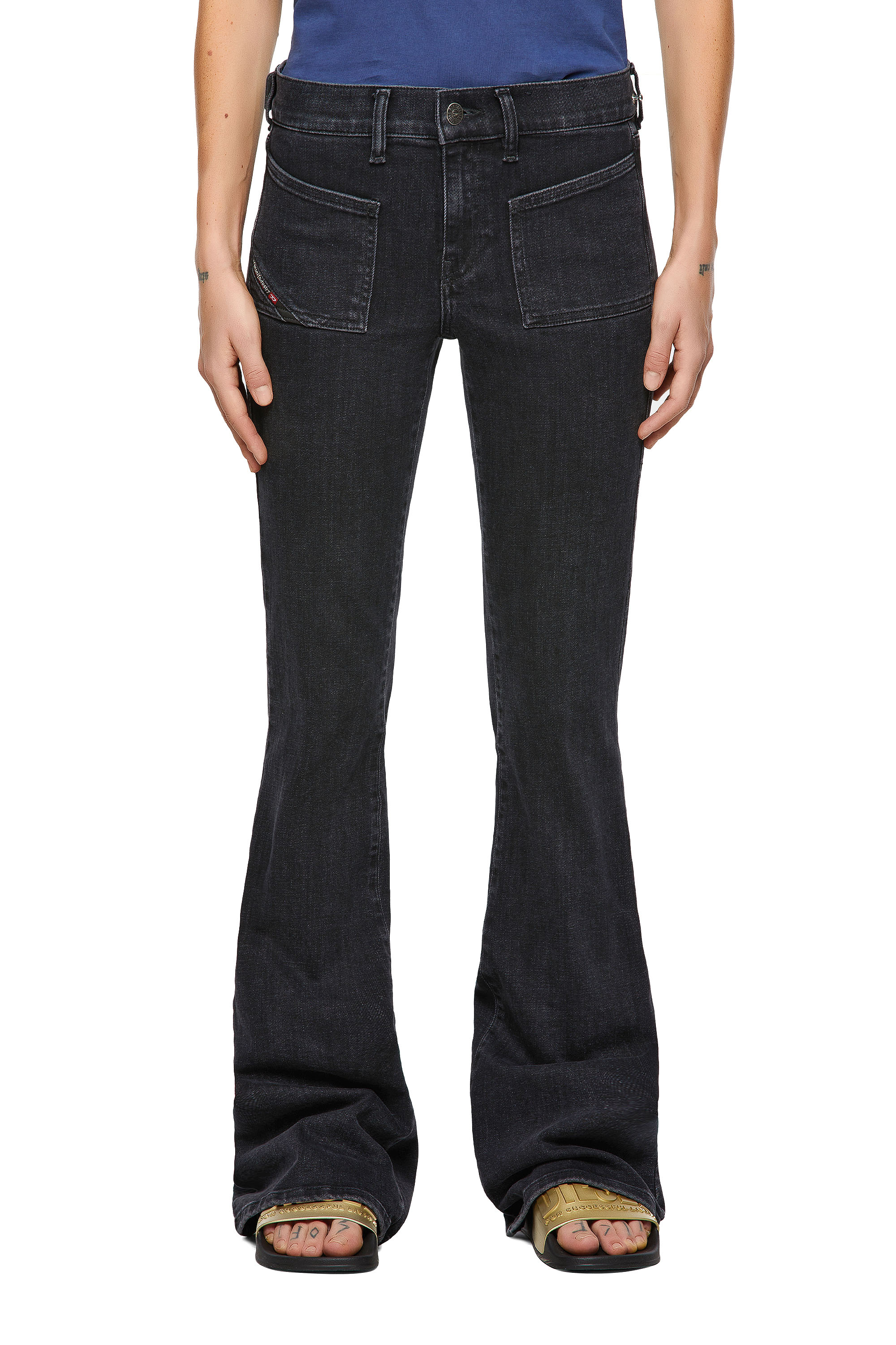 D-Ebbey 09A66, Black/Dark grey - Jeans