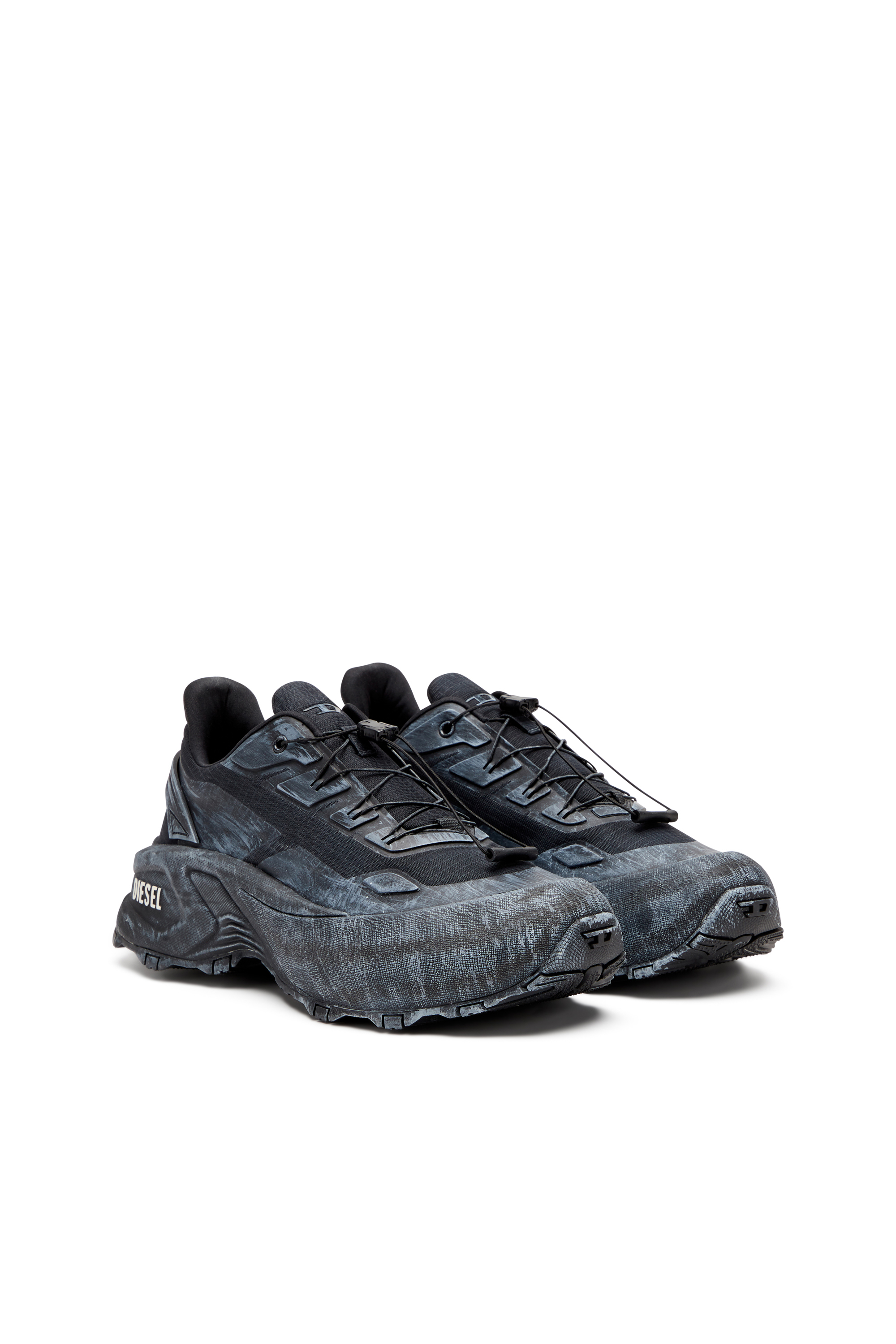 D-CAGE RUNNER, Black Diesel - D-CAGE RUNNER, Man's D-Cage Runner-Sneaker in Black - 2
