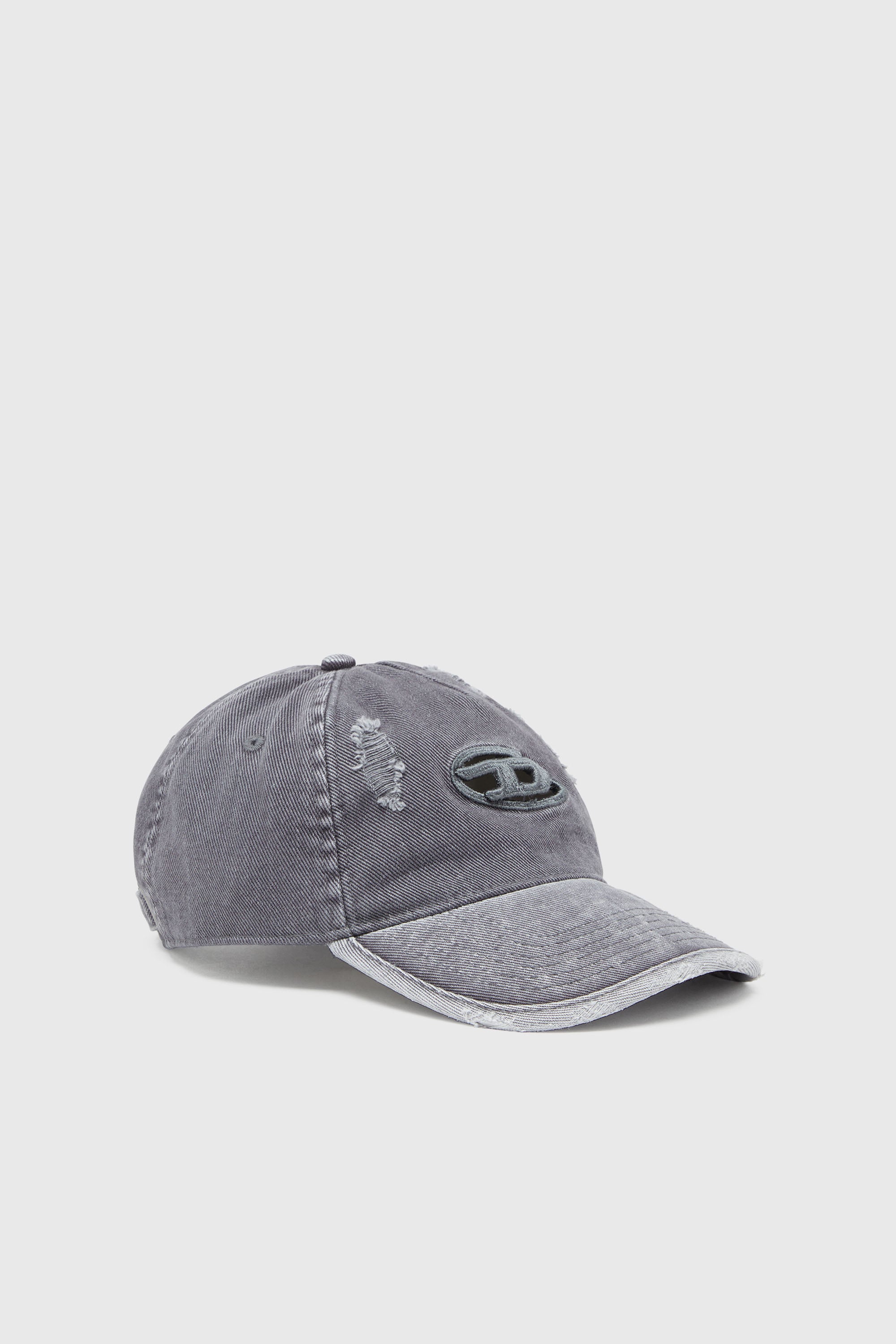 Diesel - C-BALL-UTLT, Man's Baseball cap in Grey - 1