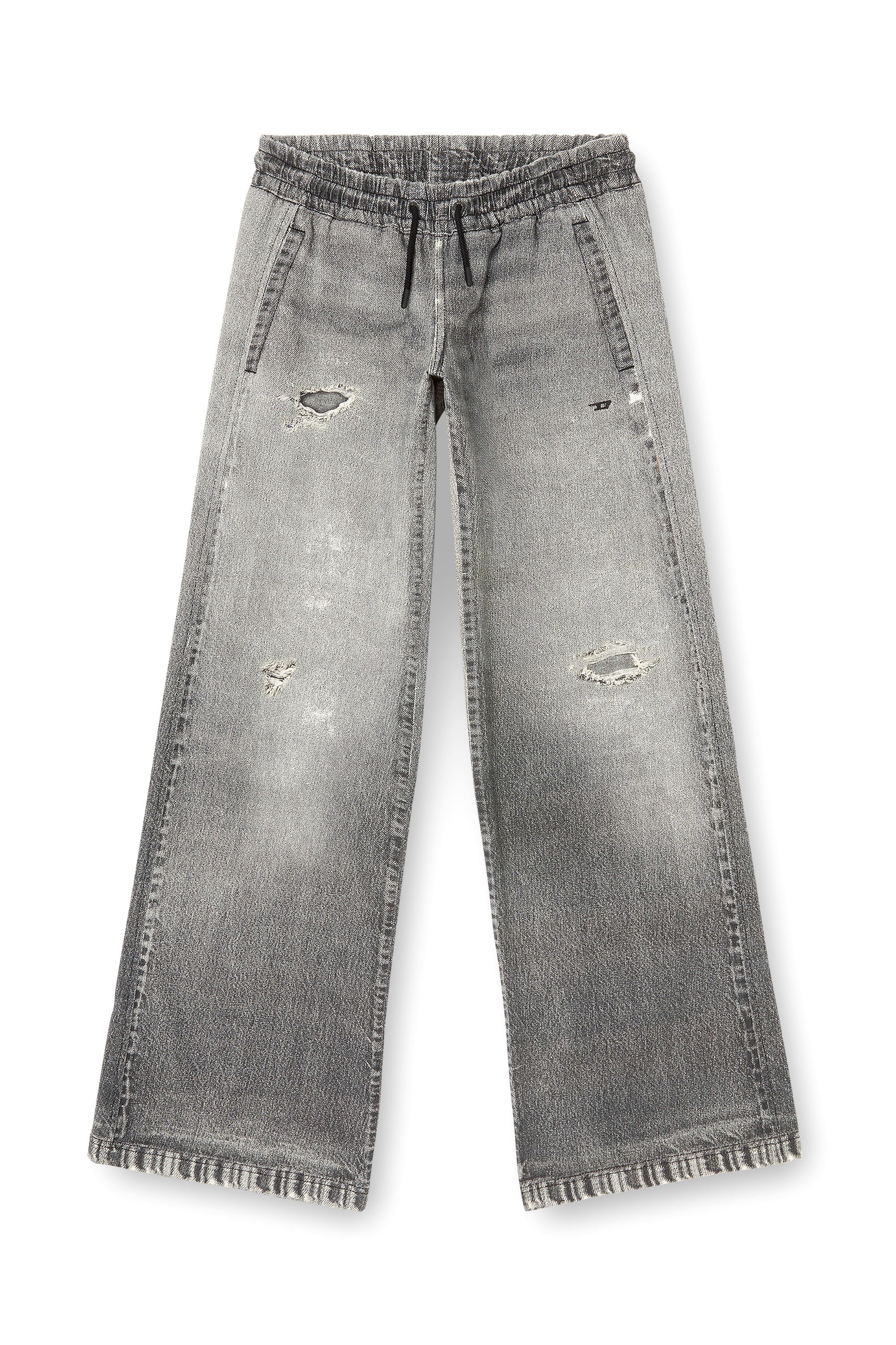 Diesel - Woman's Relaxed 2078 D-Ainty Joggjeans&reg; 068US, Grey - 3