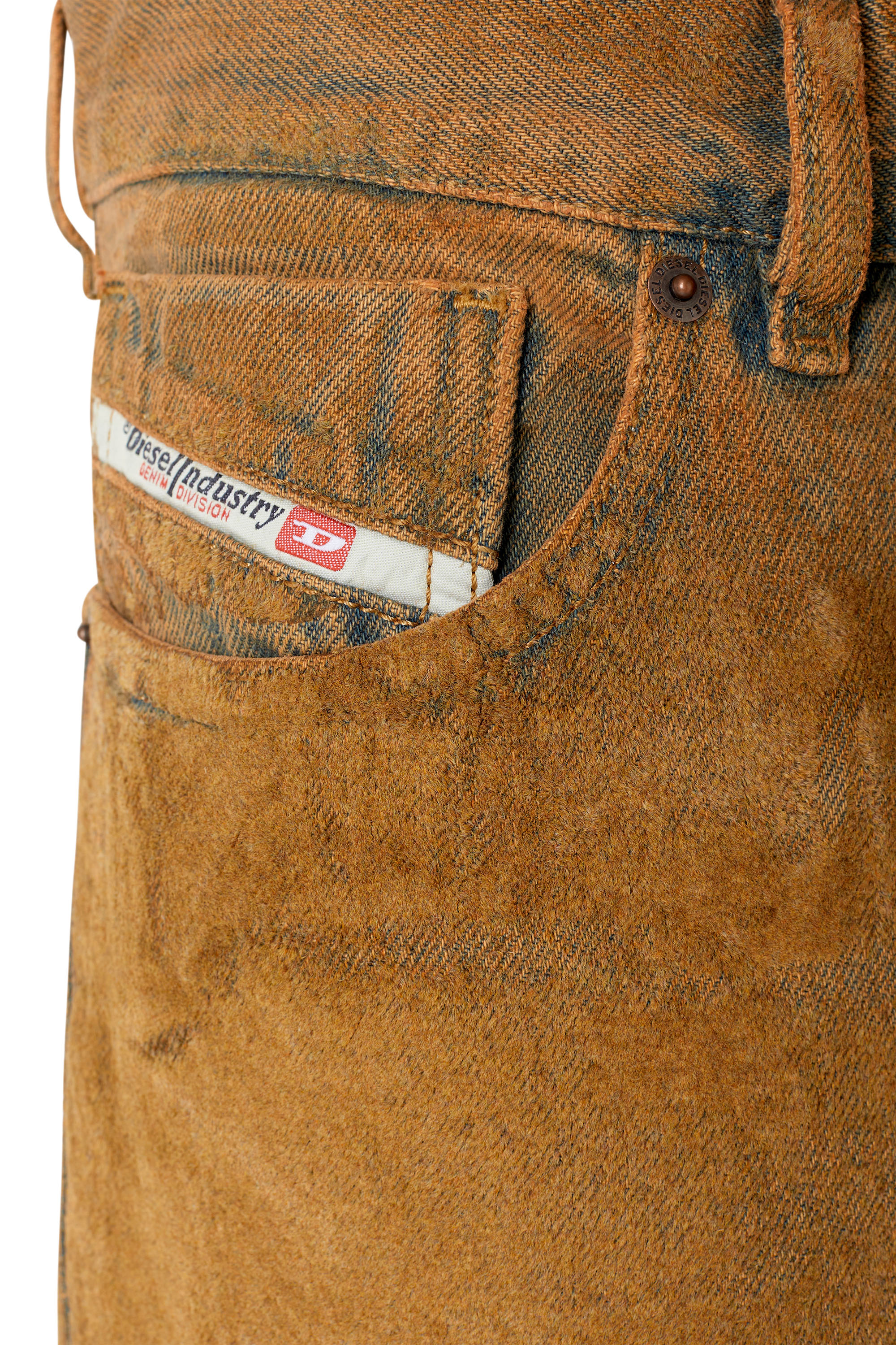Diesel - 1995 09E33 Straight Jeans, Brown - Image 4
