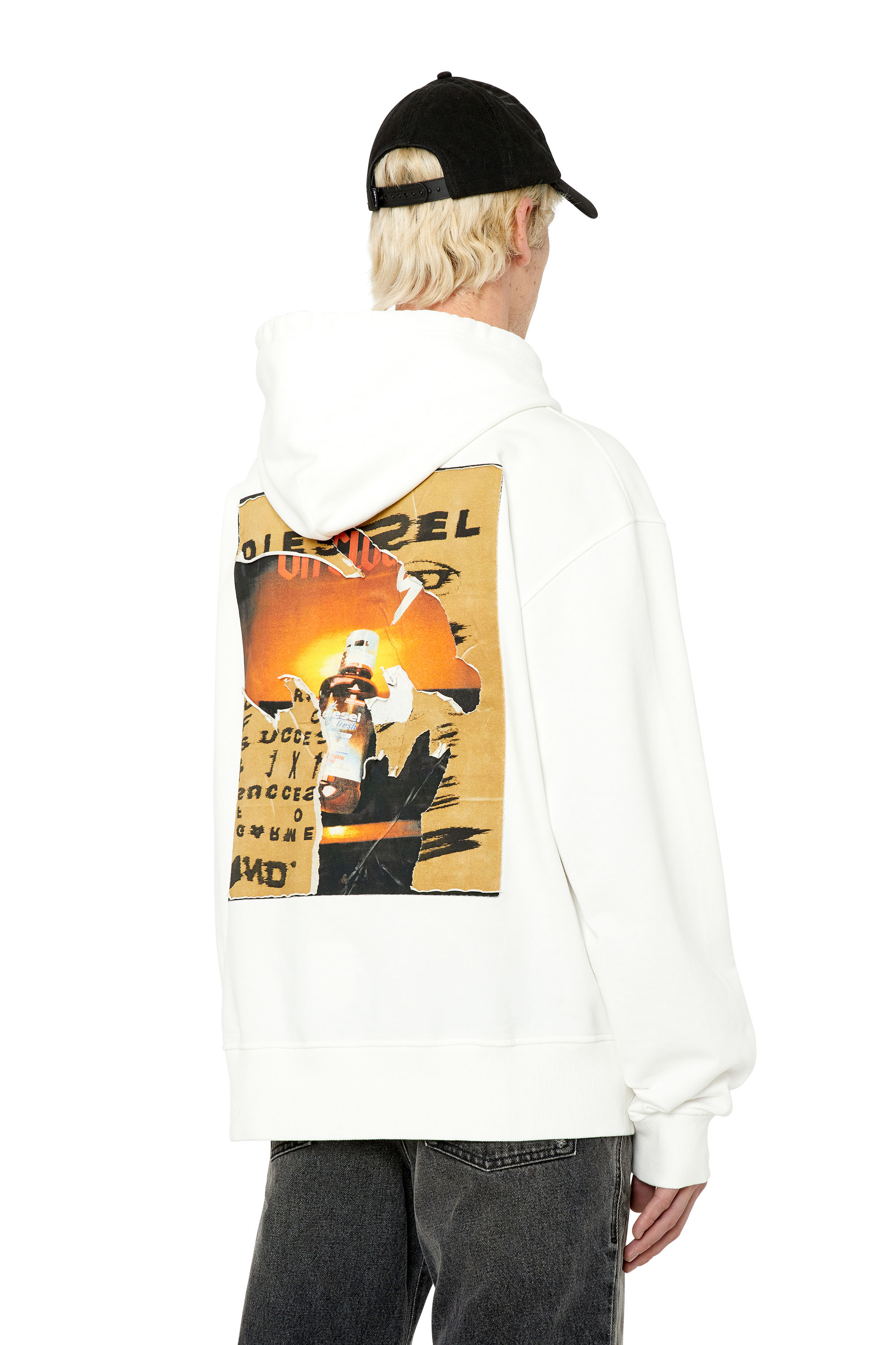 Diesel - S-MACS-HOOD-POFF, White - Image 4
