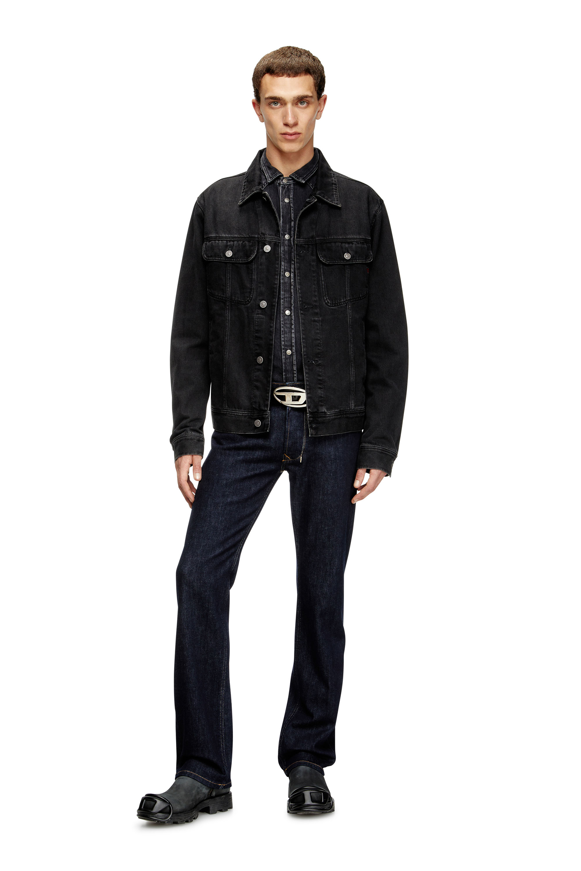 Diesel - Man's Regular Jeans 1985 Larkee 0DBEJ, Dark Blue - 1
