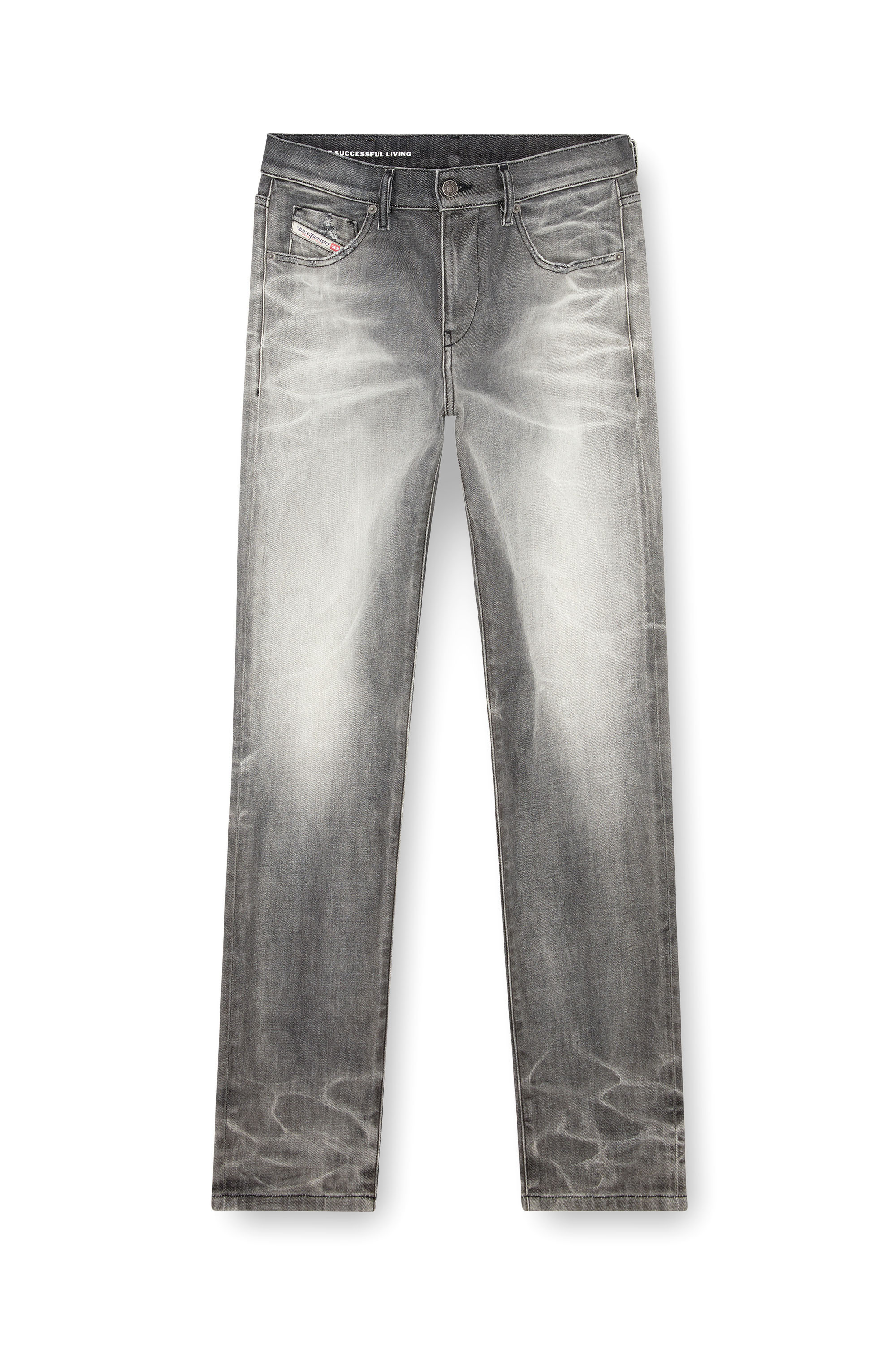 Diesel - Man Slim Jeans 2019 D-Strukt 09J58, Dark grey - Image 5