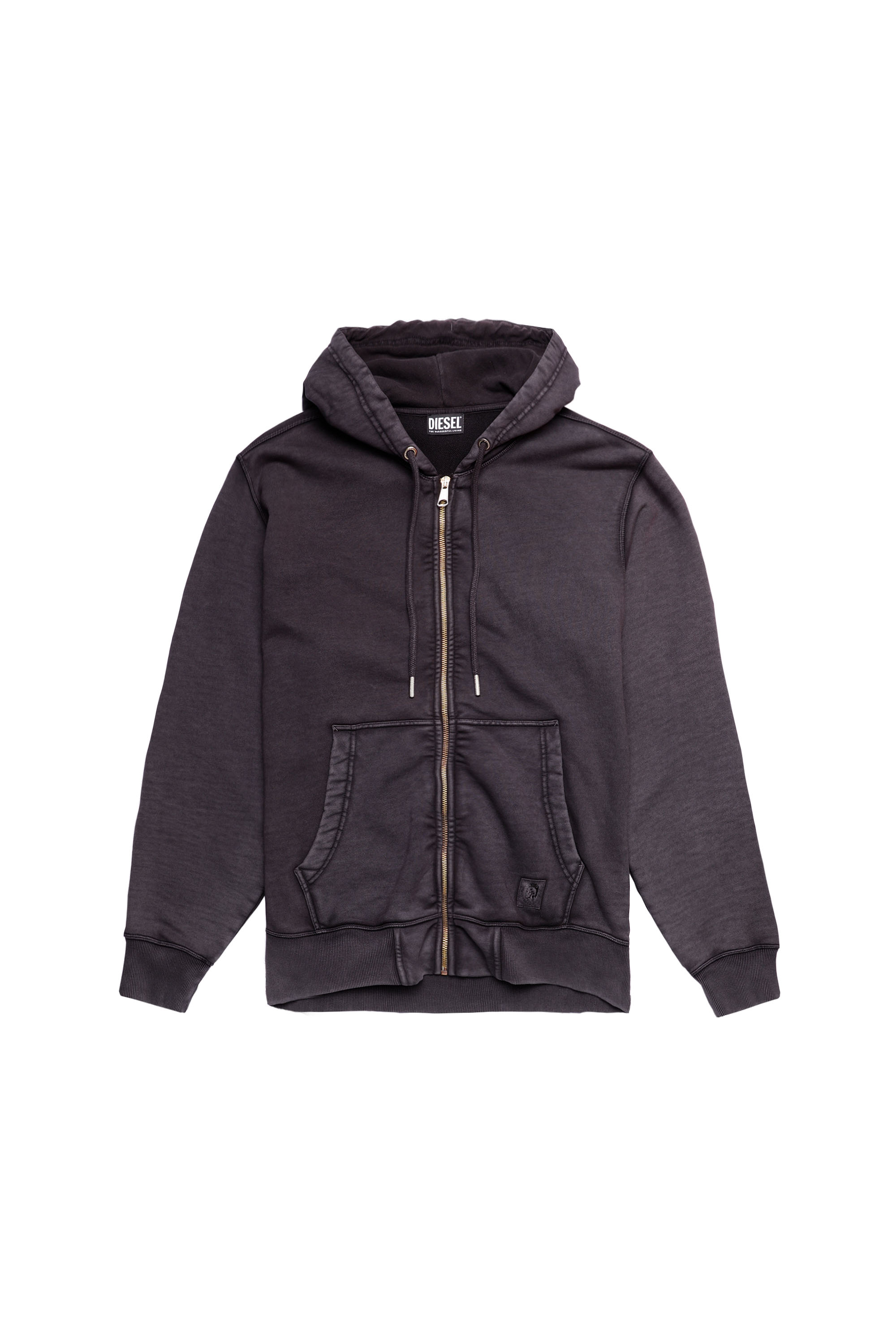 S-GIRK-HOOD-ZIP-MOHI, Dark Blue - Sweaters