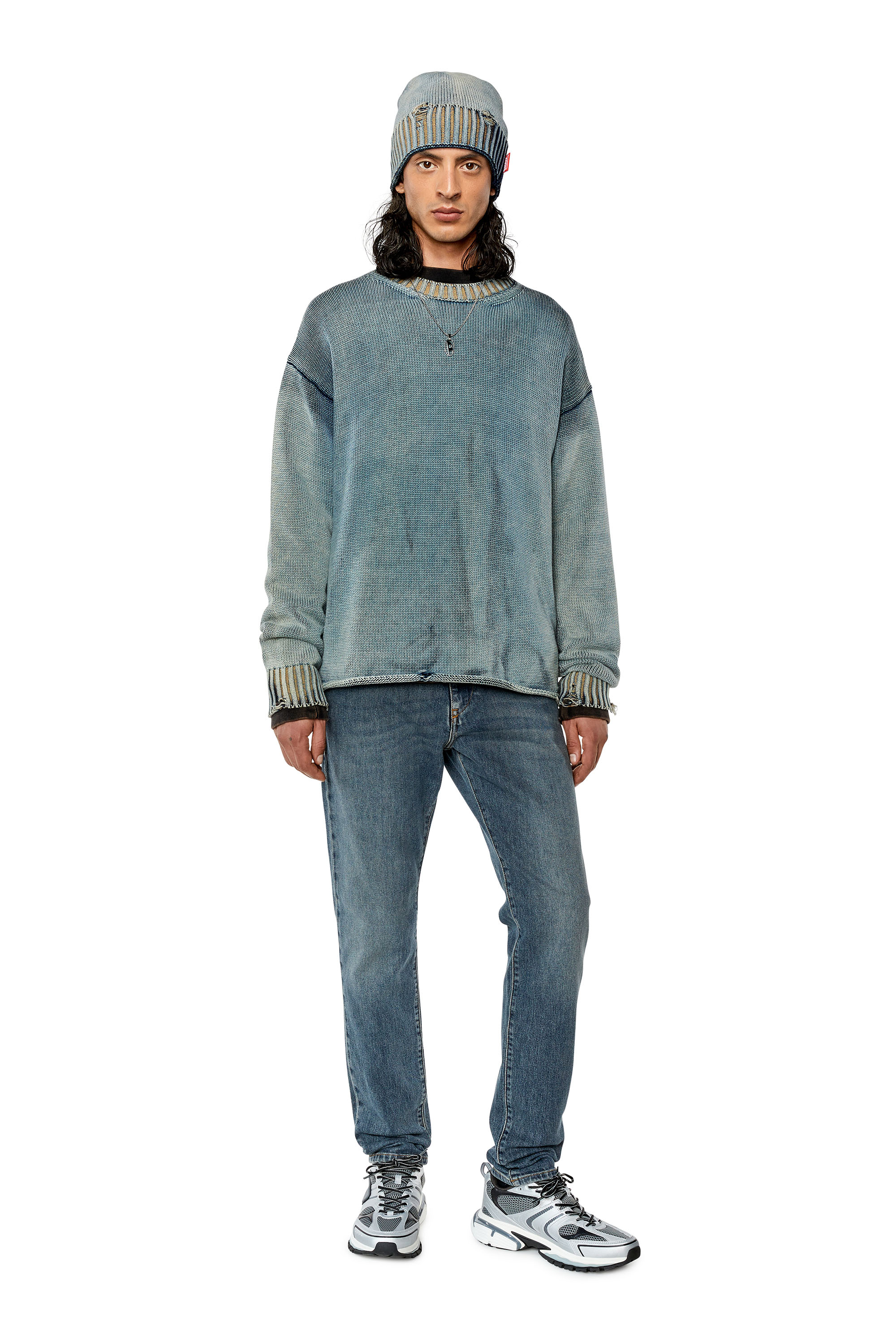 Diesel - Slim Jeans 2019 D-Strukt 09F74, Medium blue - Image 1