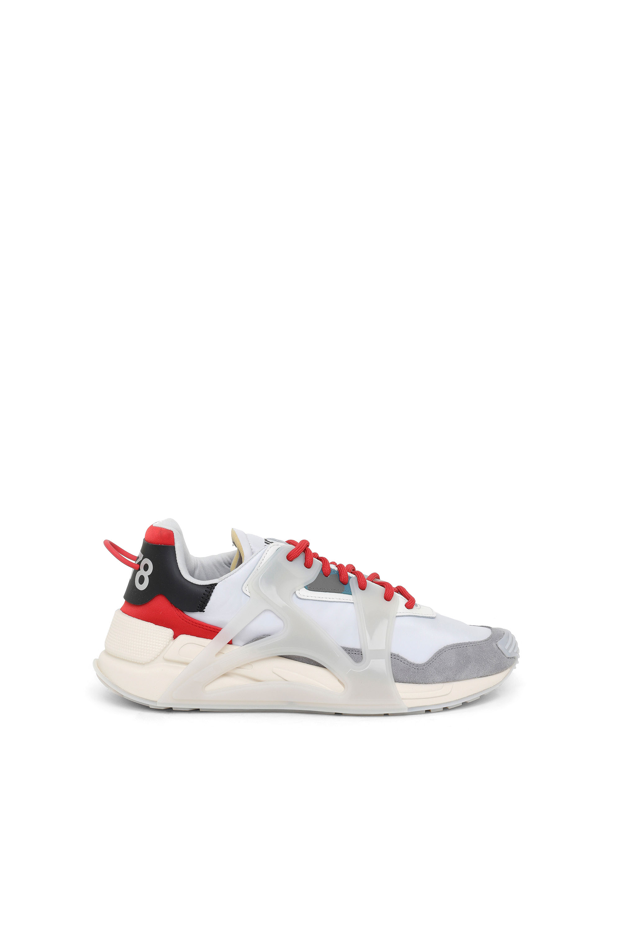 S-SERENDIPITY MASK, White/Red - Sneakers