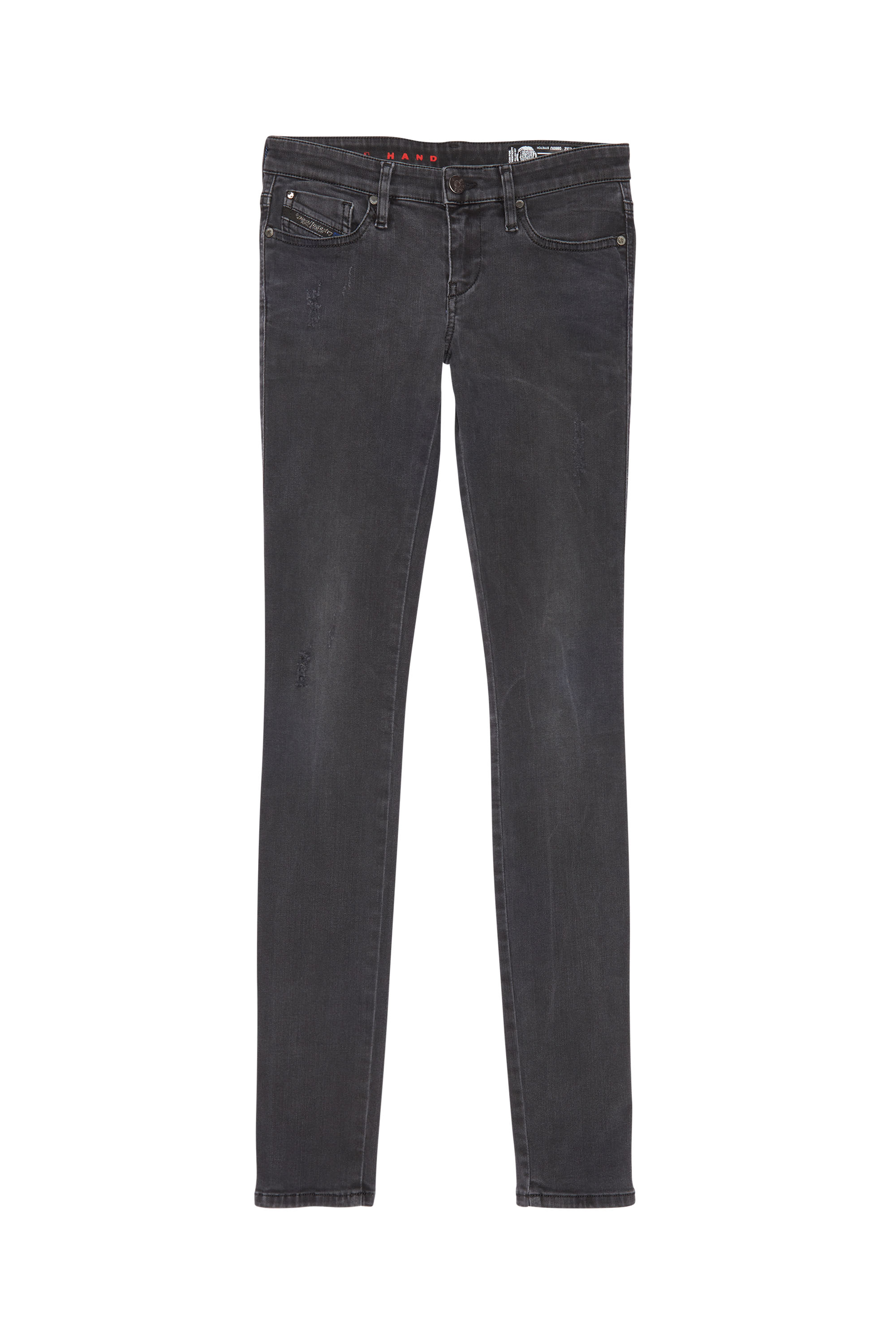 Diesel - SKINZEE-LOW, Woman's Diesel Woman - Jeans Black/Dark grey in Black/Dark grey - 1
