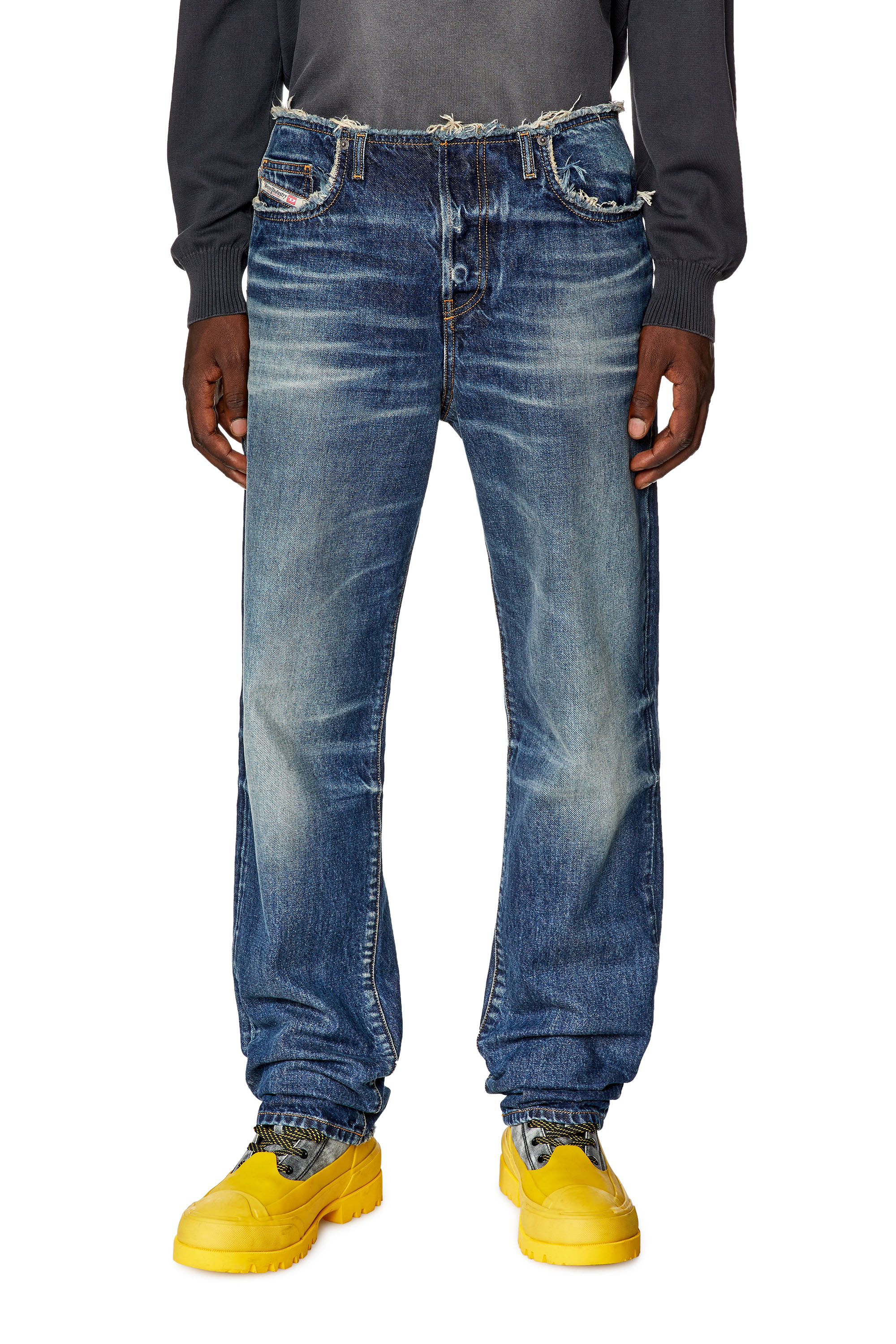 Diesel - Straight Jeans D-Pend 09G92, Dark Blue - Image 1