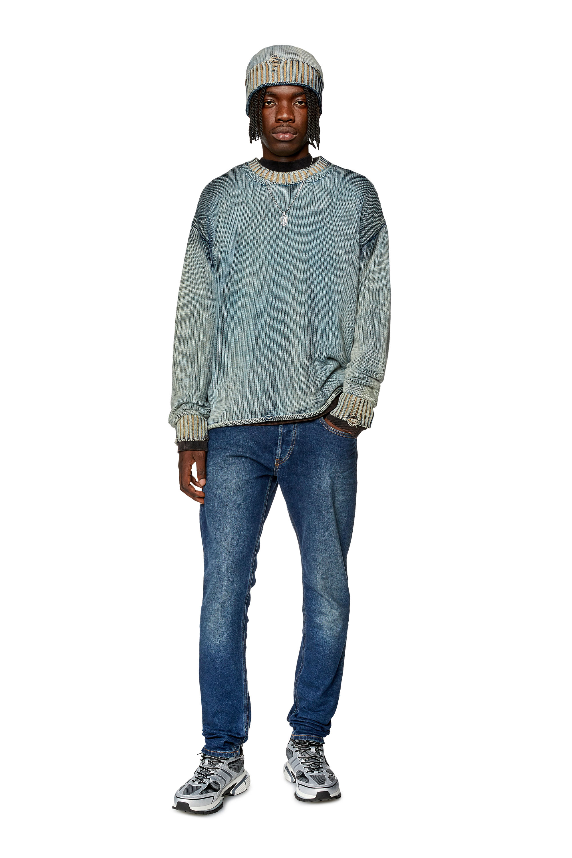 Diesel - Slim Jeans D-Luster 0EKAV, Dark Blue - Image 1