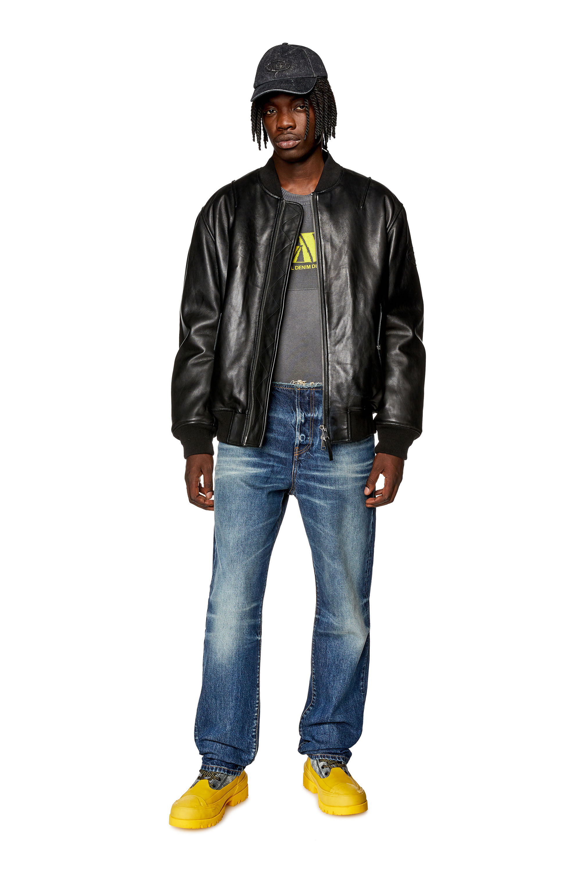 Diesel - Straight Jeans D-Pend 09G92, Dark Blue - Image 4