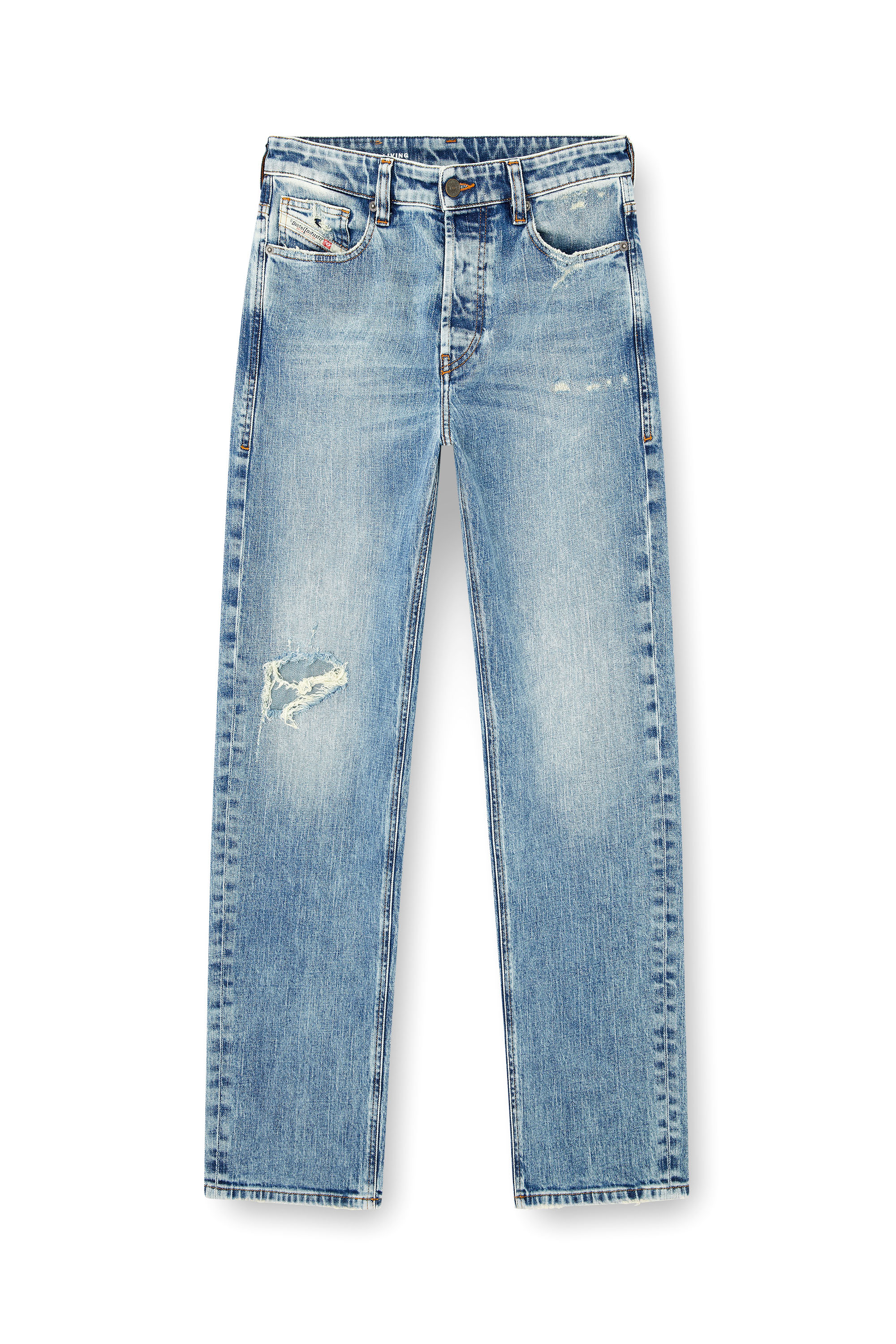 Diesel - Woman's Regular Jeans 1988 D-Ark 09L34, Light Blue - 3