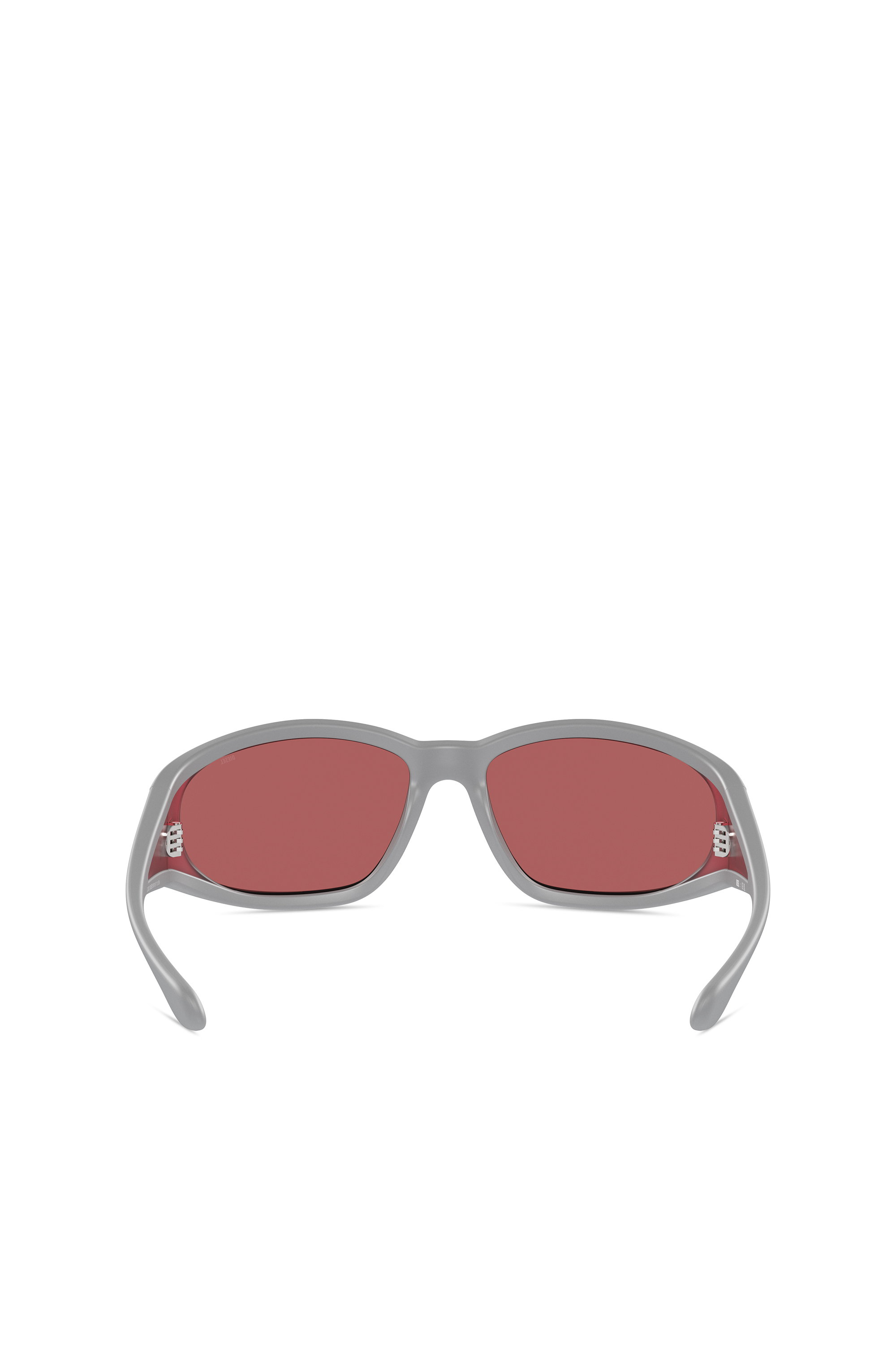 Diesel - 0DL3002, Unisex Rectangular sunglasses in acetate in Multicolor - Image 3