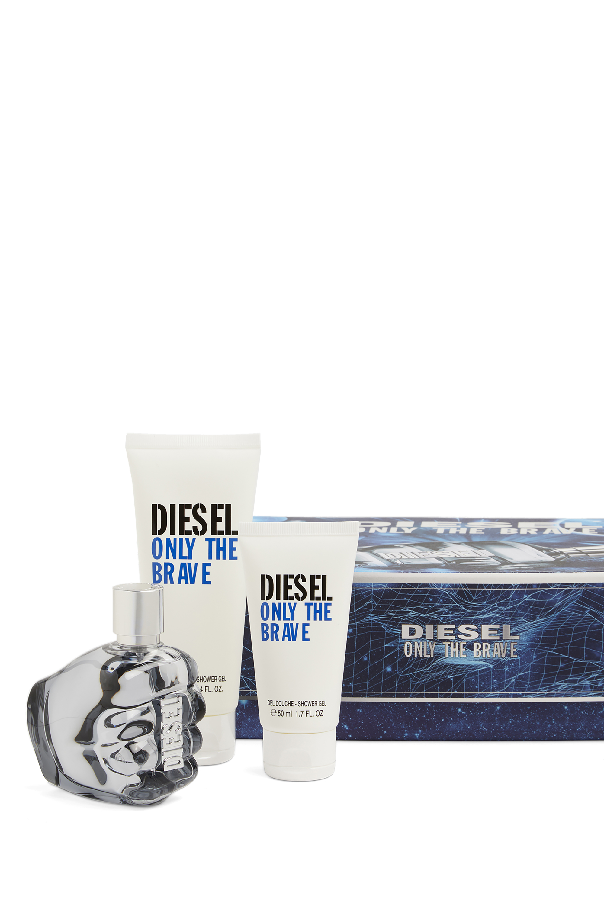 Diesel - ONLY THE BRAVE 75ML GIFT SET, Man's ONLY THE BRAVE Gift set in Blue - 1