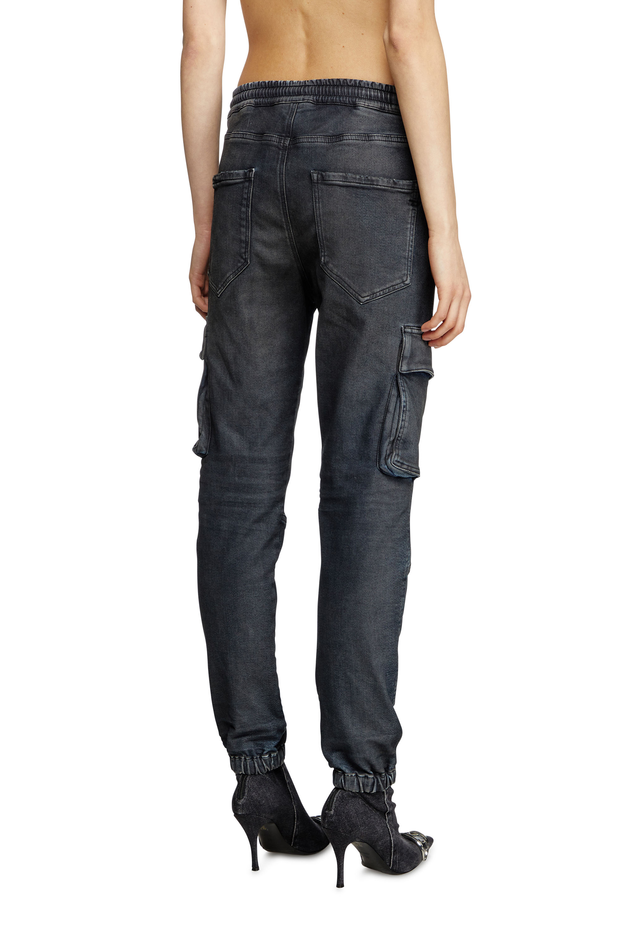 Diesel - Woman's Regular 2051 D-Ursy Joggjeans® 09L13, Dark Blue - 2