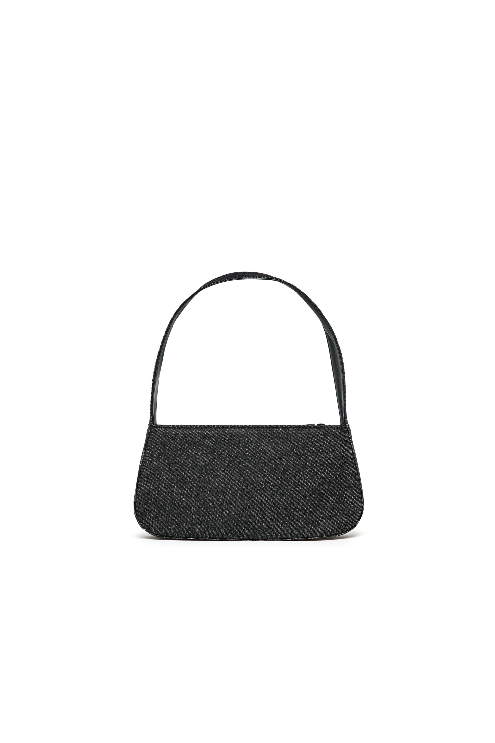 Diesel - WJULIE, Woman's WJulie - Cotton bag with rhinestones in Black - 2