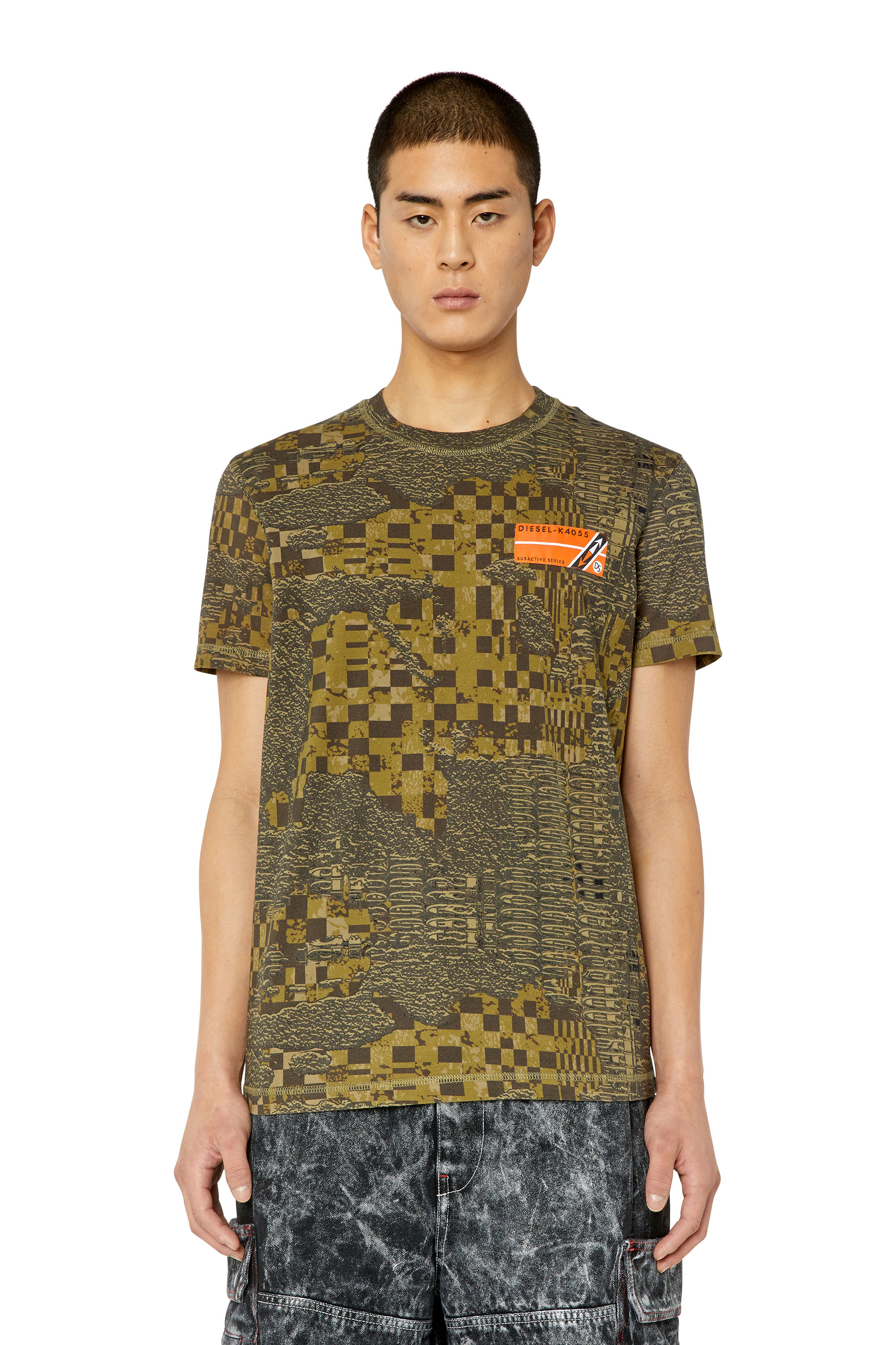 Diesel - T-DIEGOR-G1, Olive Green - Image 1